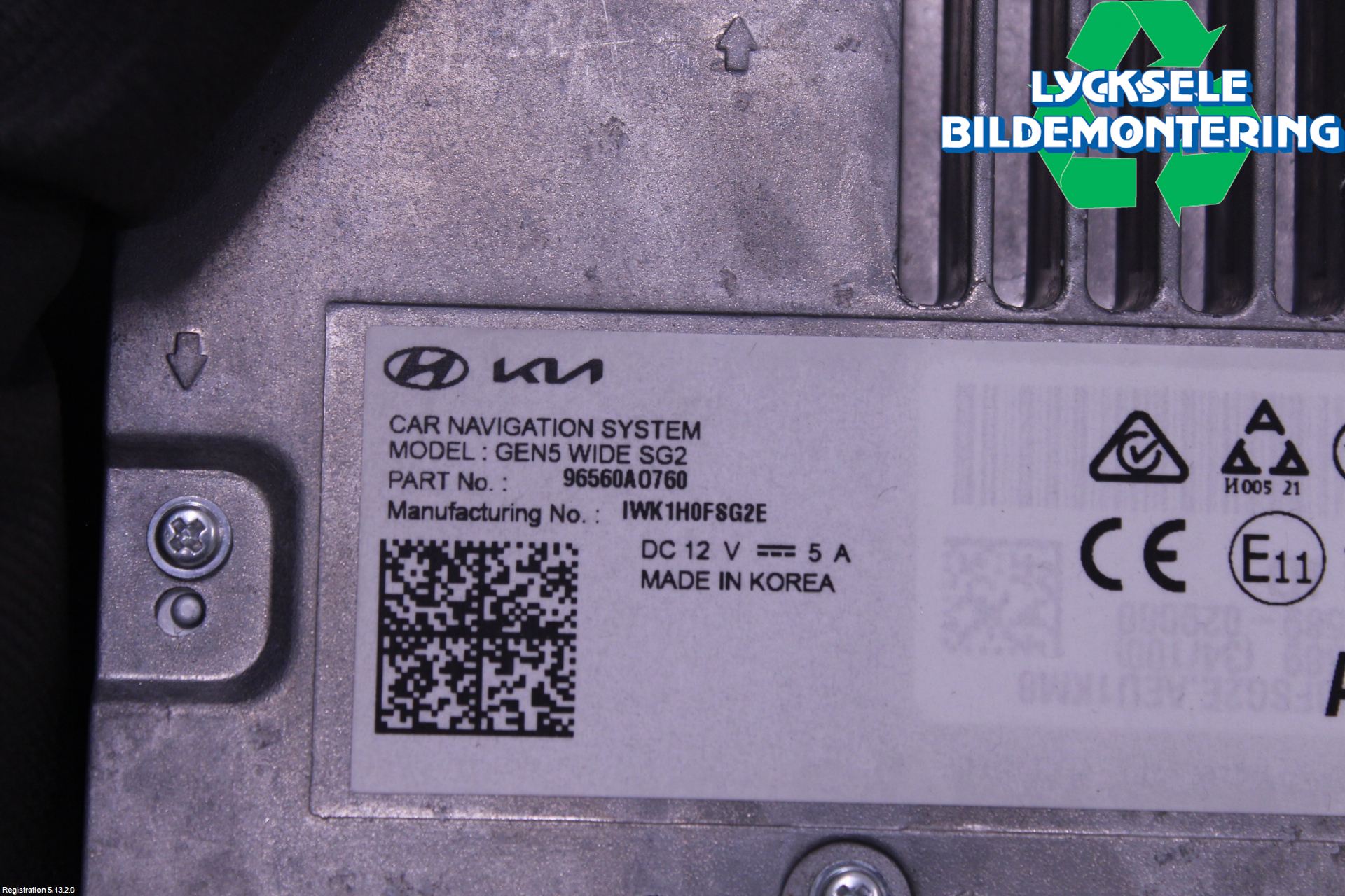 Kia NIRO (SG2) 23- Cd Radio - Multimediapanel