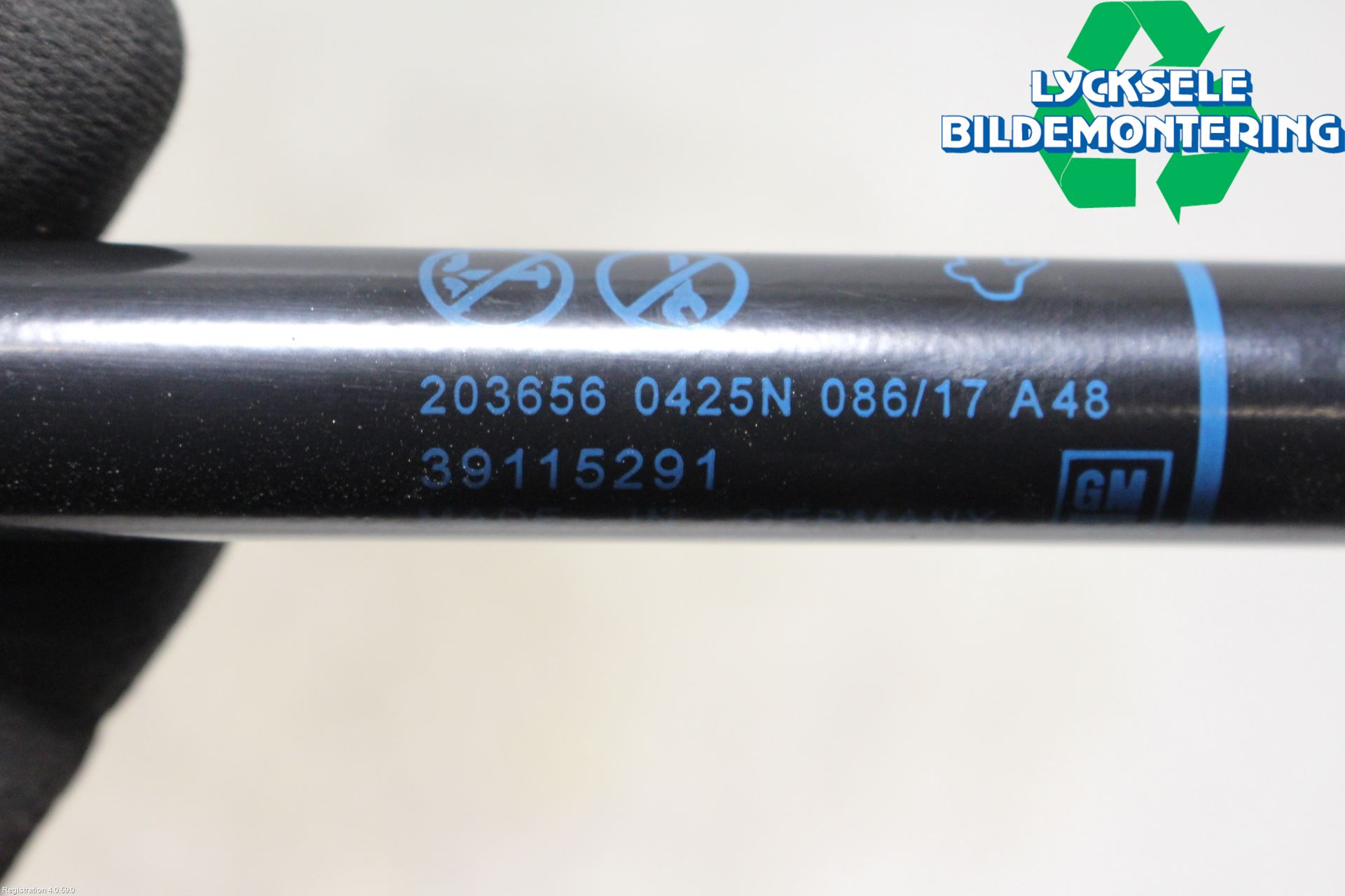 Opel INSIGNIA 17- Gasfjäder Baklucka