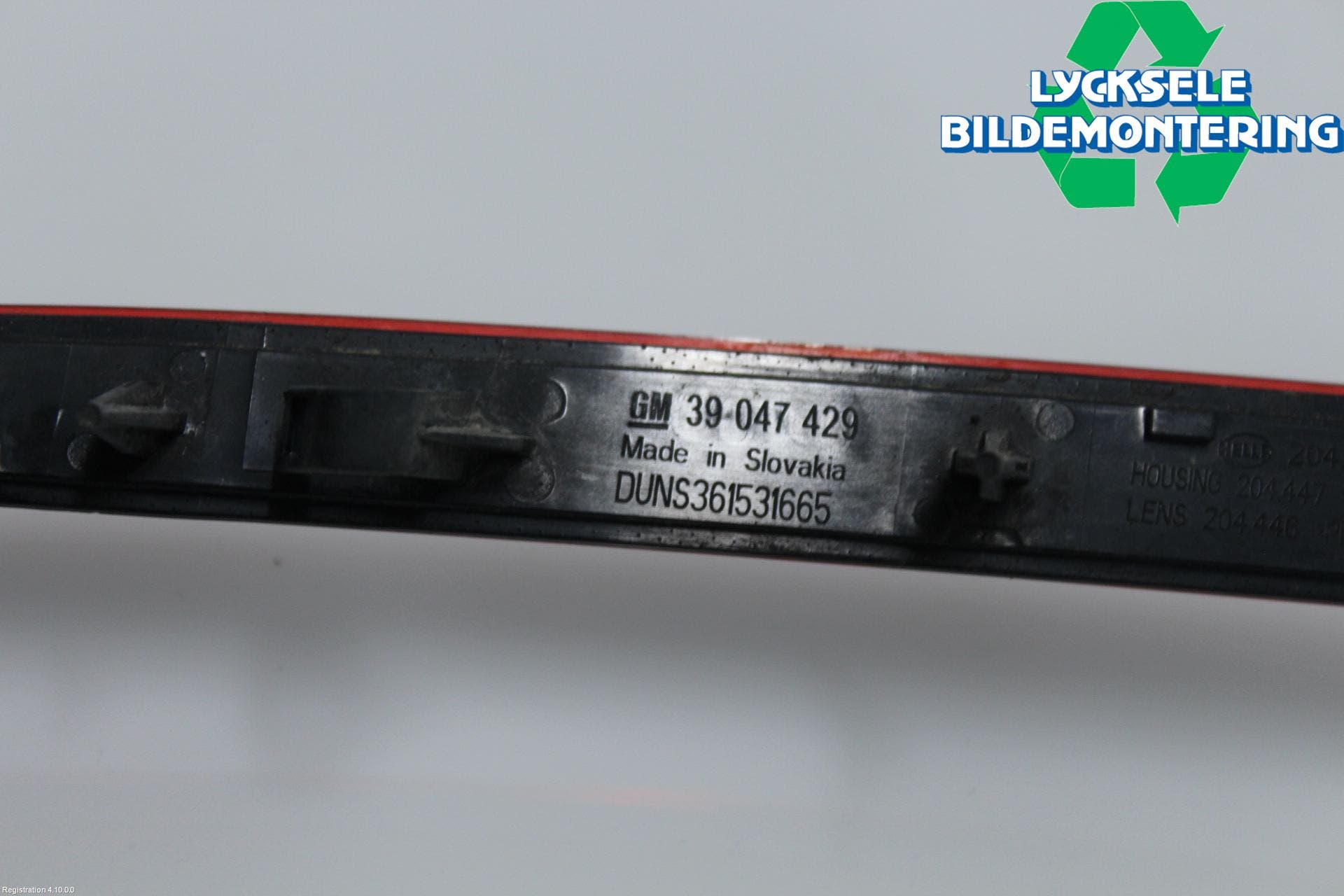 Opel ASTRA K 16-22 Dimljus/Reflex Bak