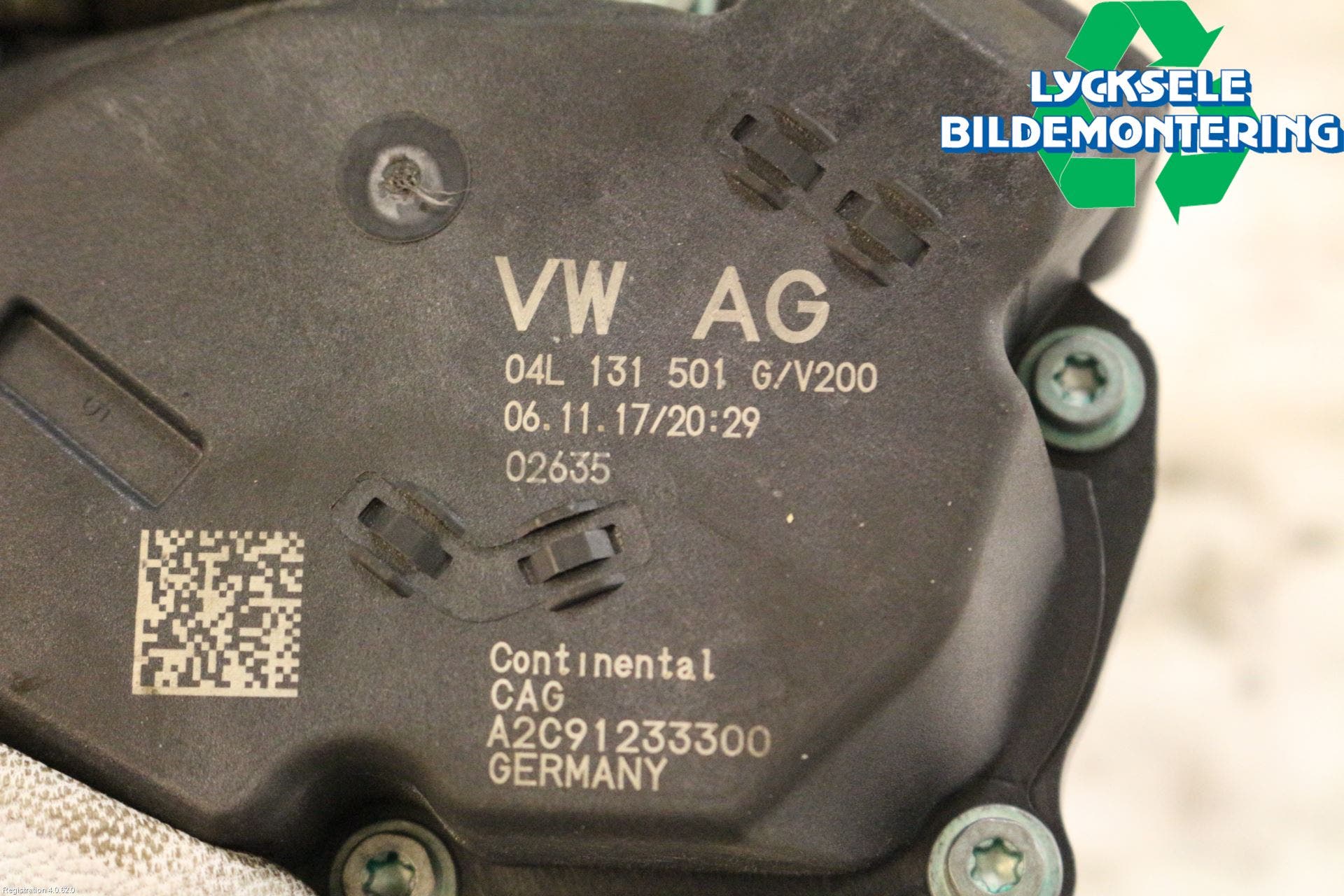 Volkswagen VW PASSAT 15-19 Egr Ventil