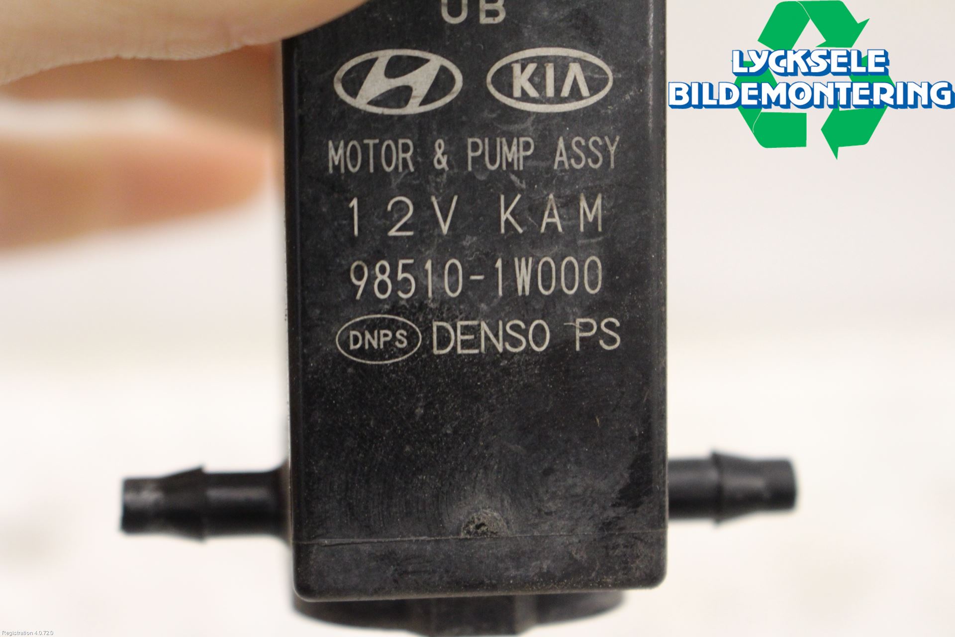 Hyundai i30 GD 13-17 Spolarpump Vindruta