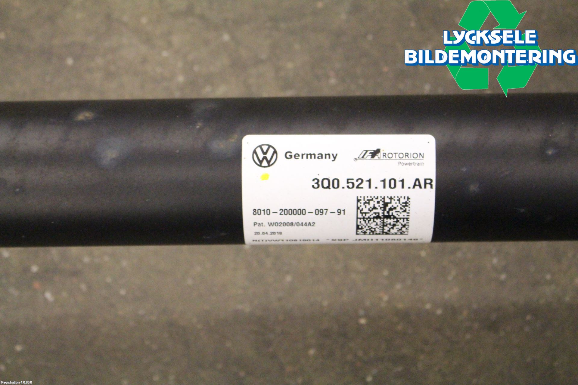 Skoda SUPERB 16-24 Mellanaxel Komp