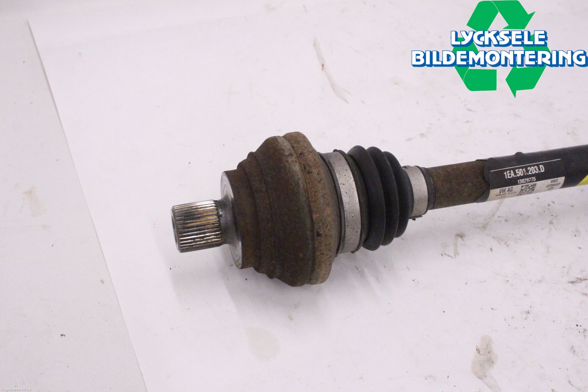 Volkswagen VW ID.3 21- Drivaxel Bak Vänster
