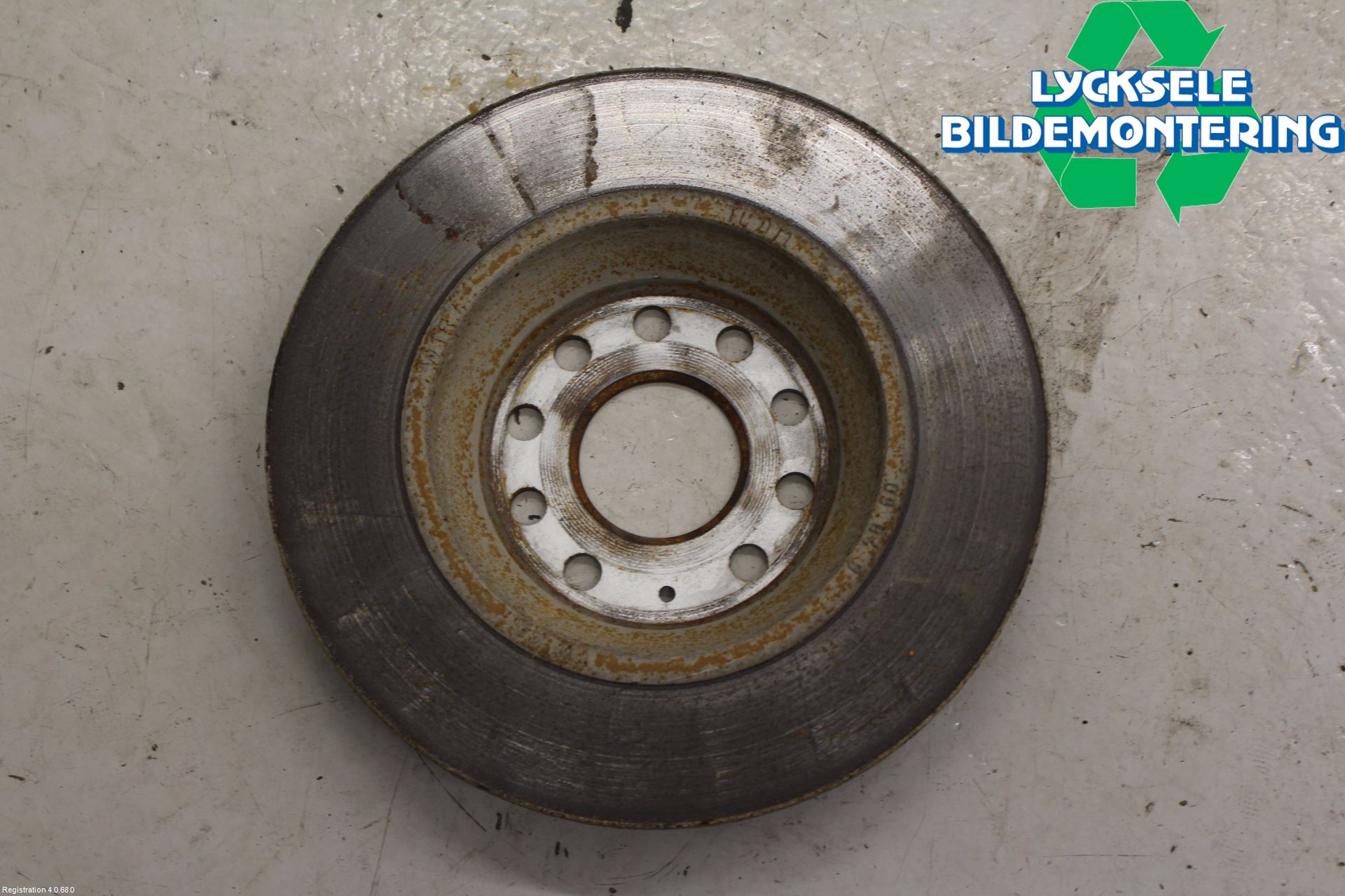 Volkswagen VW PASSAT 15-19 Bromsskiva Bak