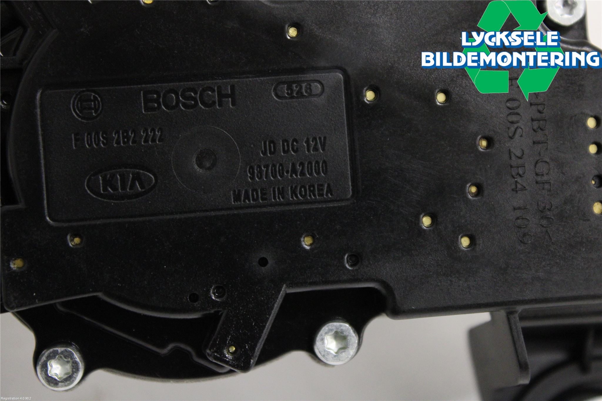 Kia CEED 12-18 Torkarmotor Baklucka