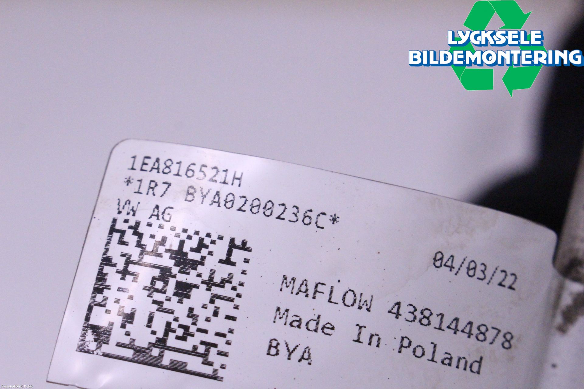 Volkswagen VW ID.4 21- Ac Slang-Rör