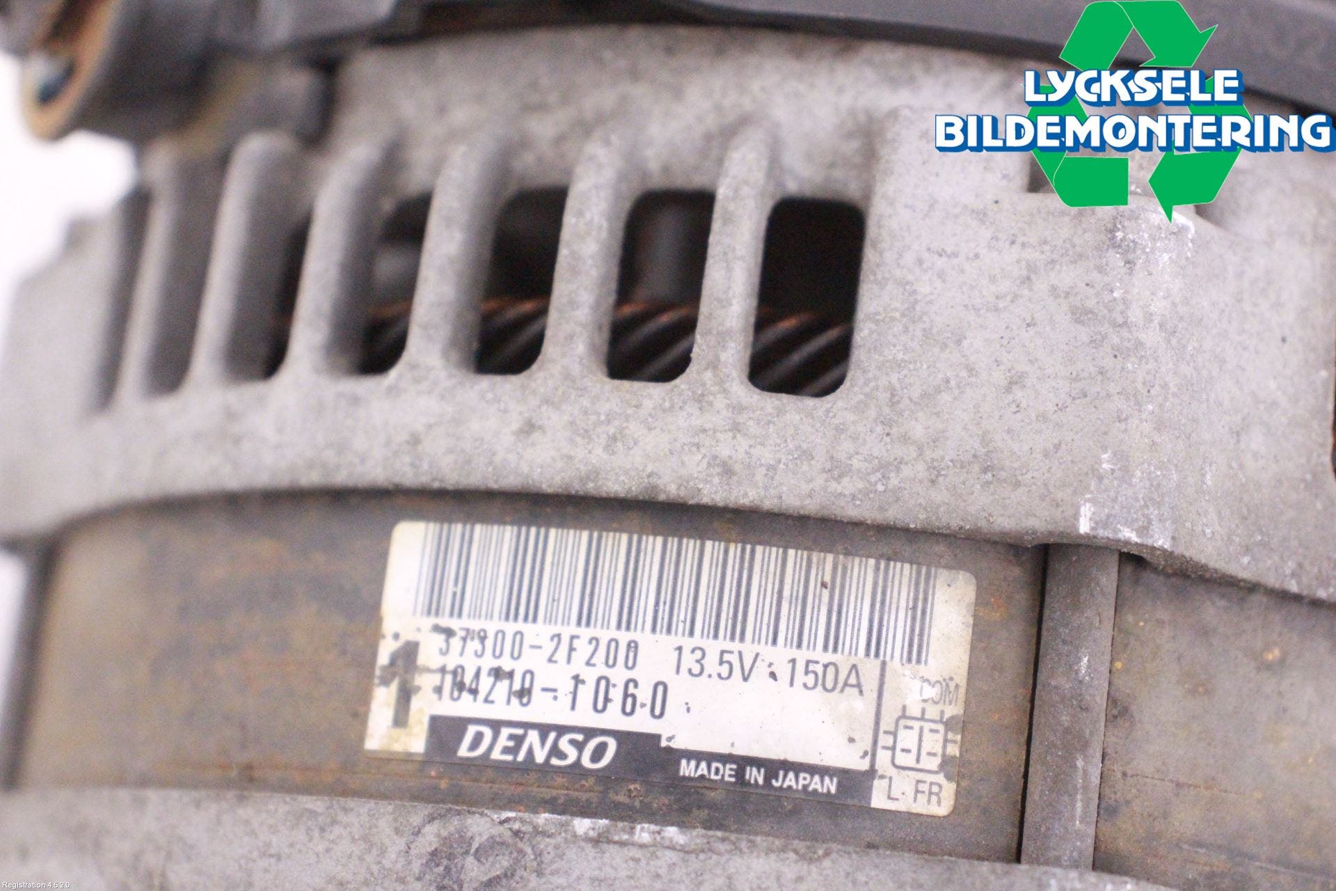 Kia SPORTAGE (SL) 11-15 Generator