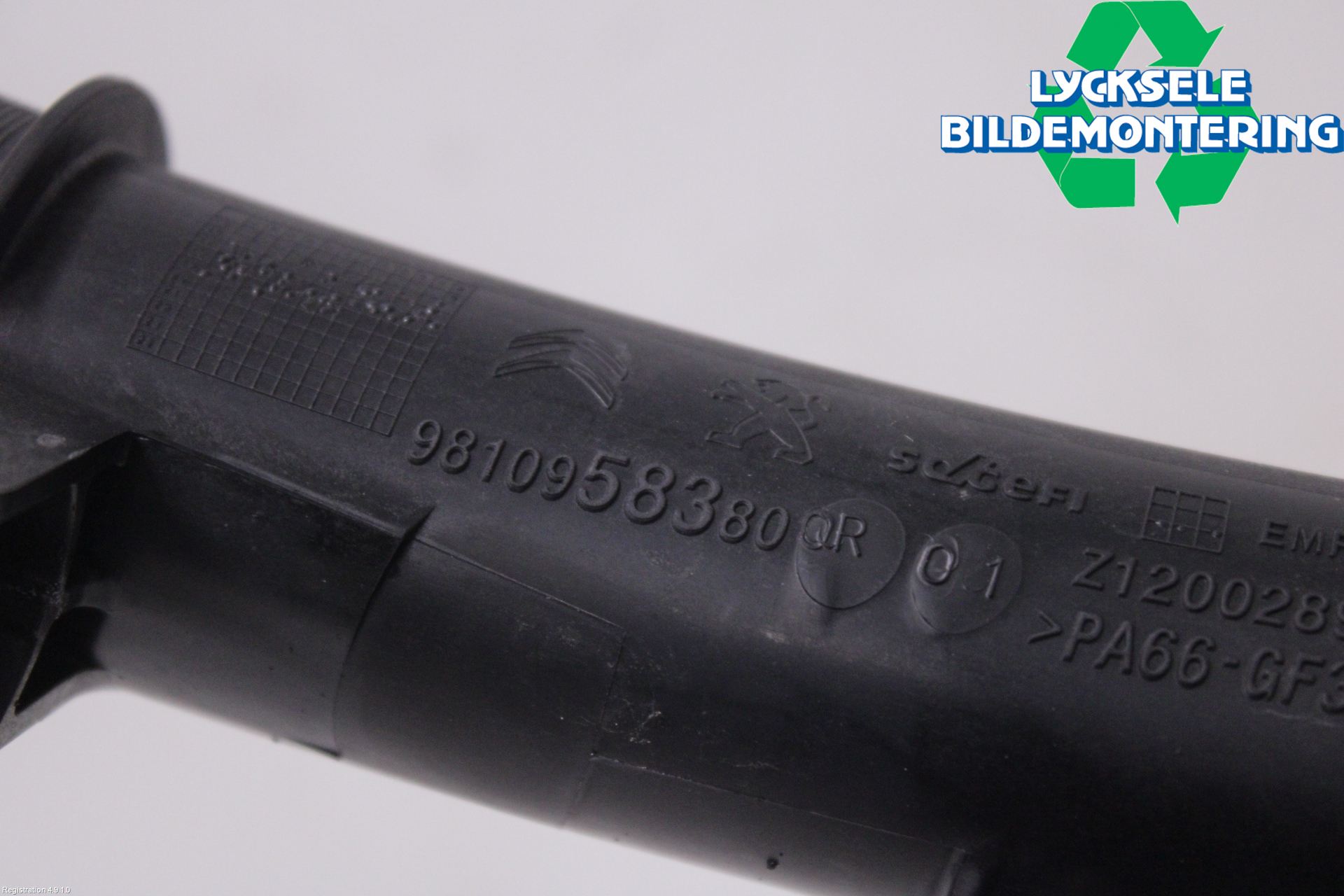 Peugeot PARTNER/E-PARTNER 19- Laddluft-Intercoolerrör