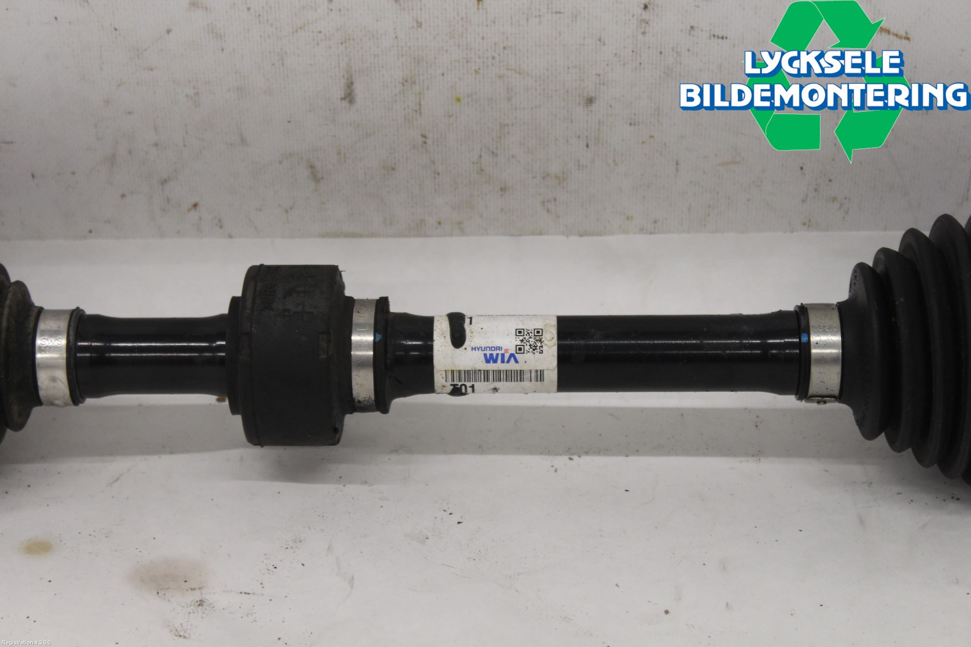 Kia SPORTAGE (QL) 16-21 Drivaxel Fram Vänster