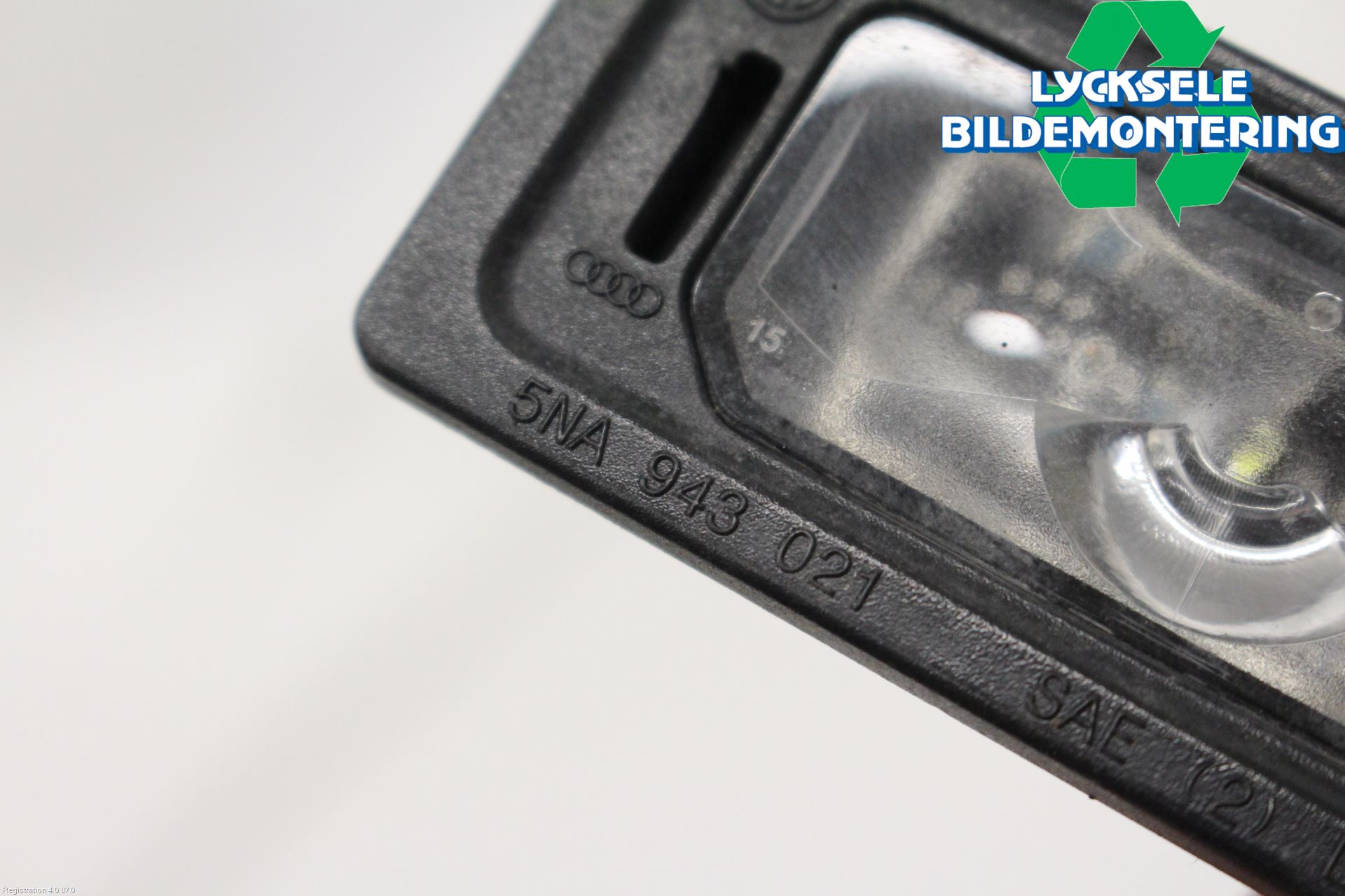 Audi A6 F2/C8 19- Skylt Belysning