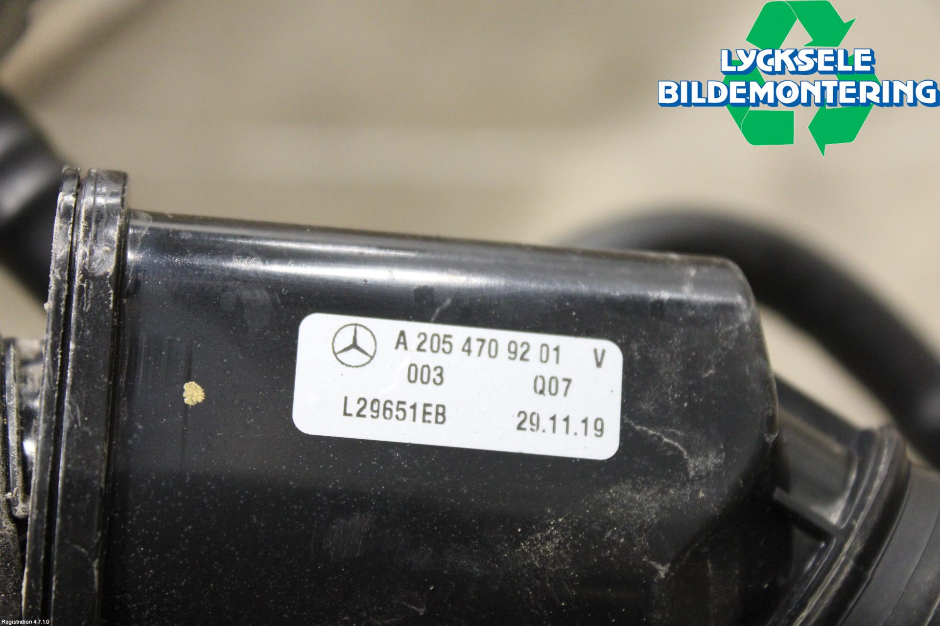 Mercedes-Benz MB C-KLASS (W205) 14-21 Bränslepåfyllnrör-Slang