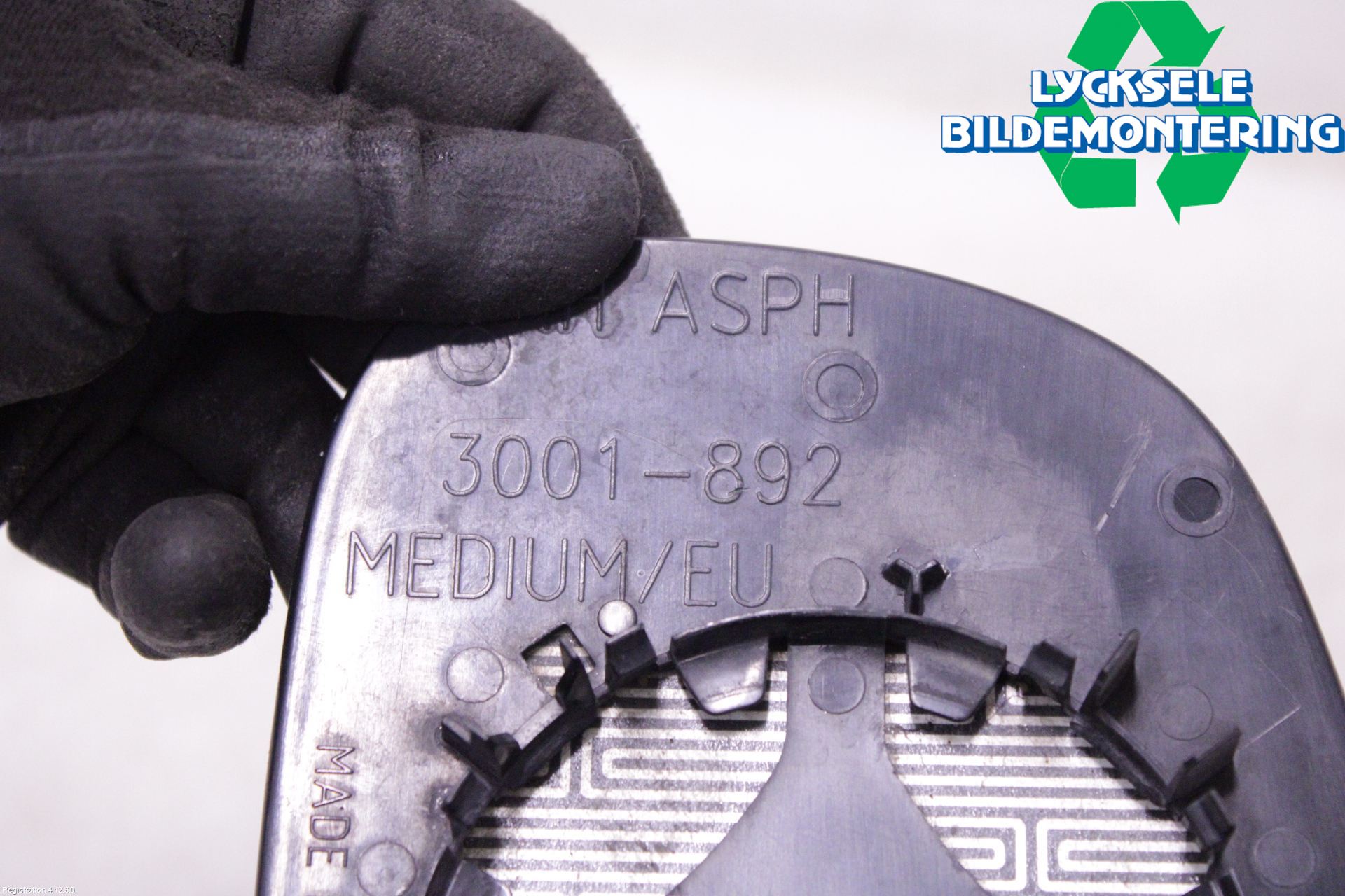 Volvo V70 08-13 Spegelglas Hö