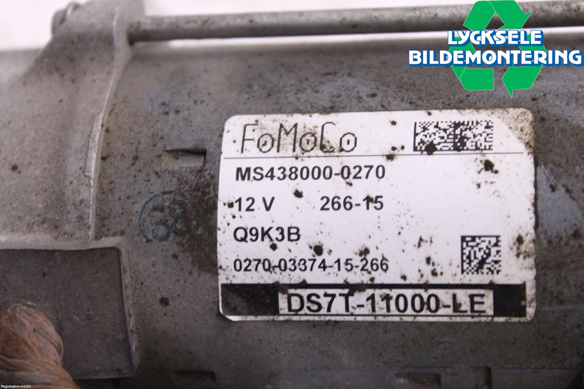 Ford MONDEO 15-22 Startmotor Diesel