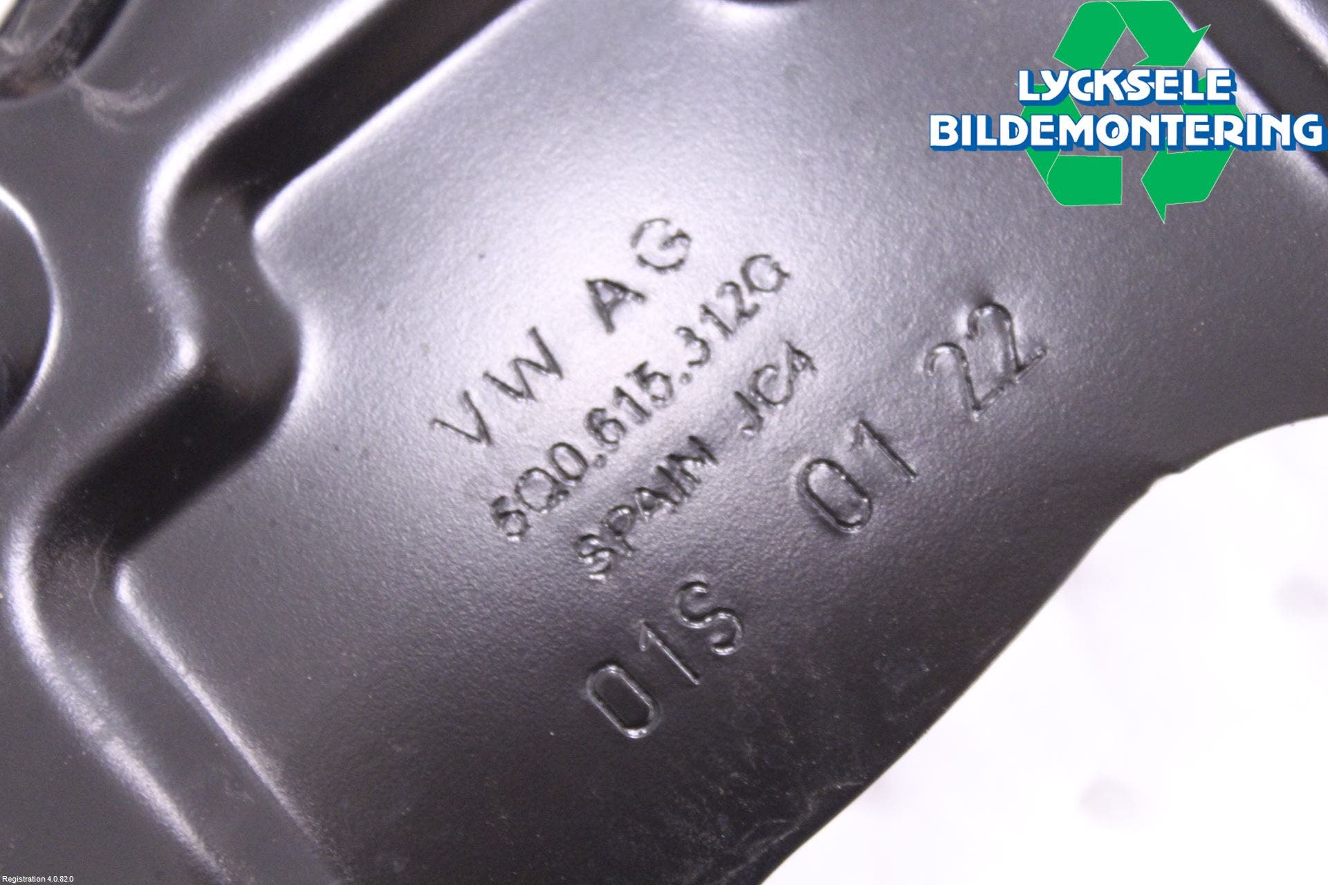 Volkswagen VW T-ROC 18- Bromssköld Fram