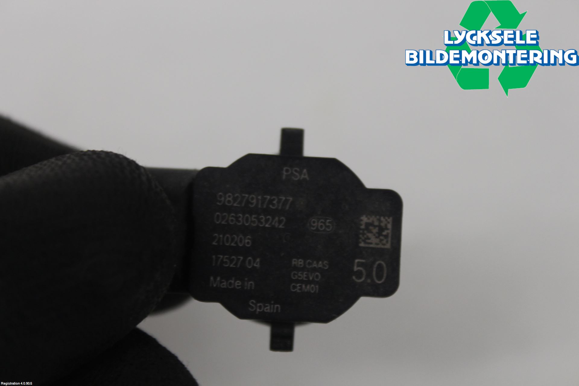 Peugeot 3008 17-24 Parkeringshjälp Backsensor