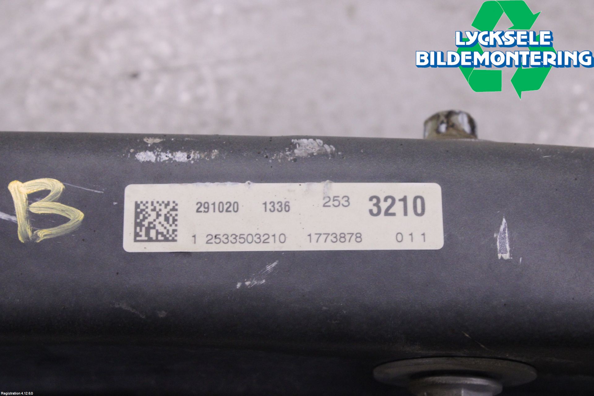 Mercedes-Benz MB GLC-KLASS (X253/C253) 15-22 Bakaxelbalk