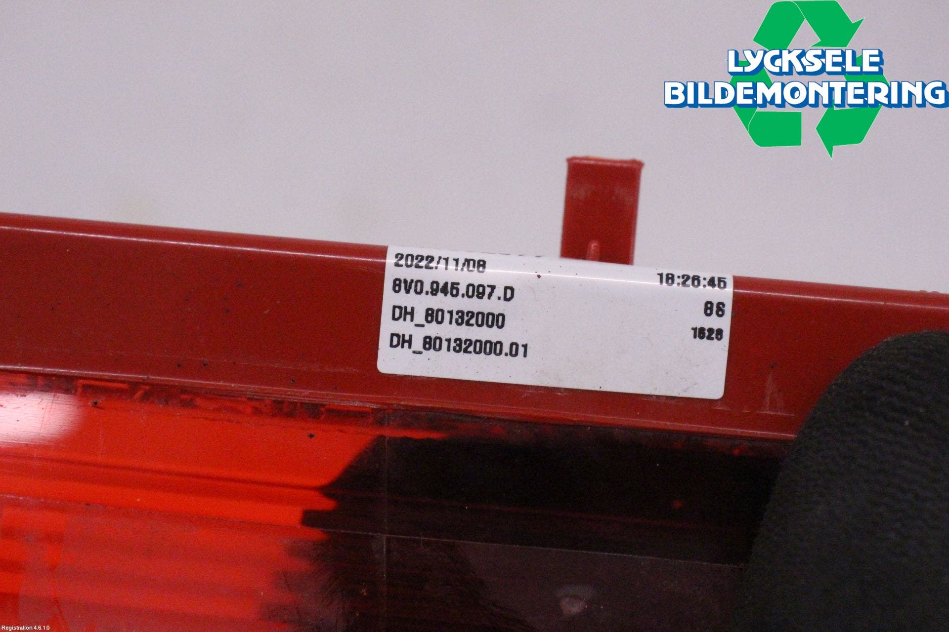 Skoda KODIAQ 17-24 Bromsljus Bakruta