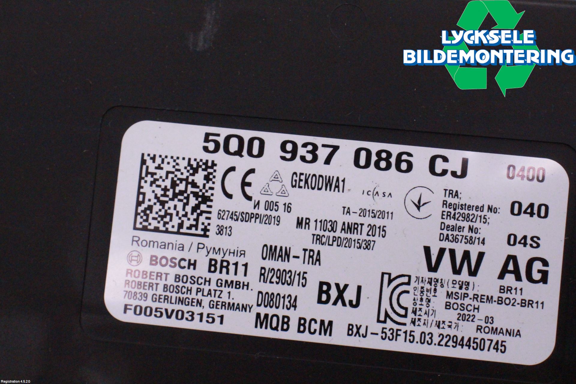 Volkswagen VW PASSAT 20-24 Komfort Styrdon