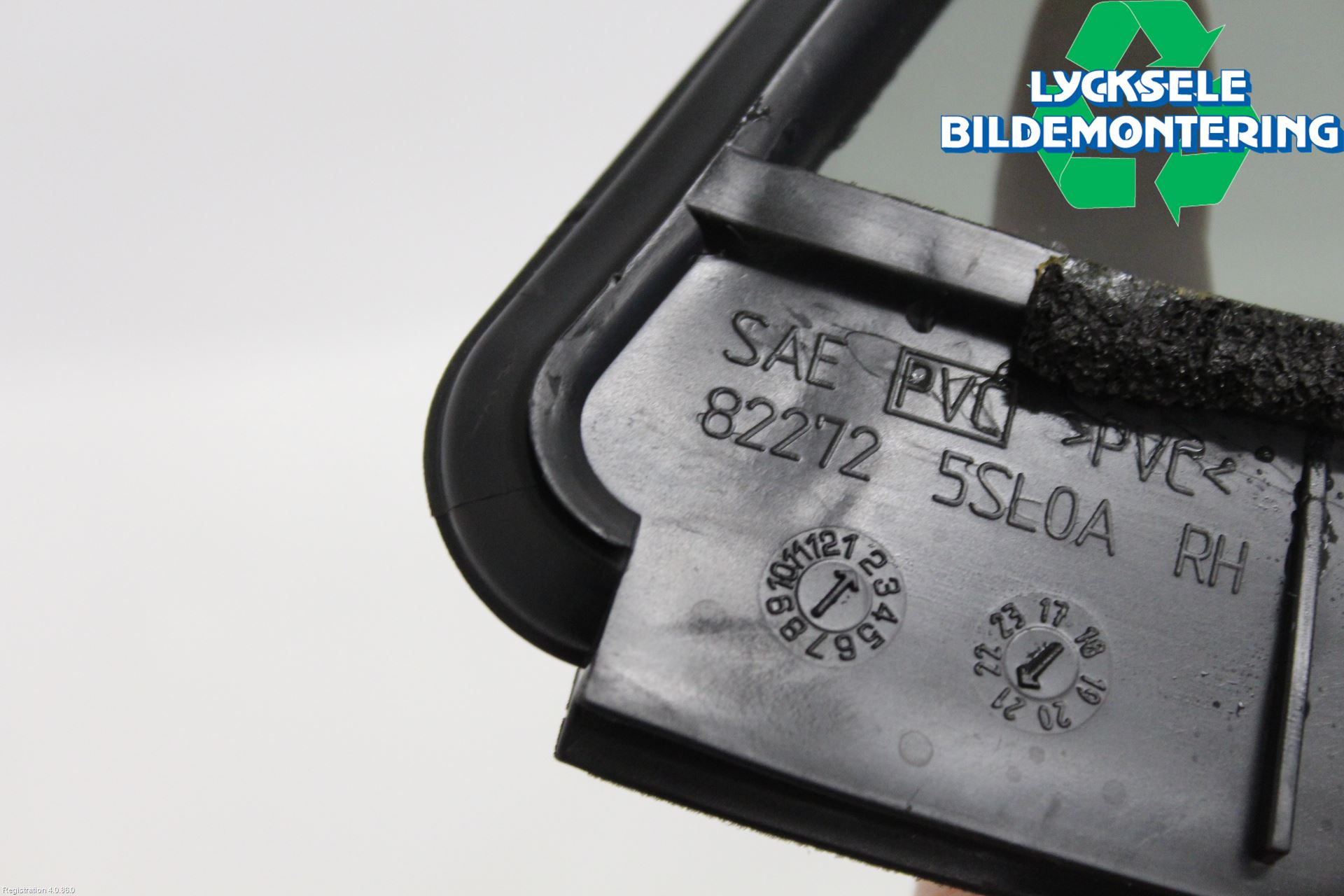 Nissan LEAF 18- Dörruta Bak Lilla Hö