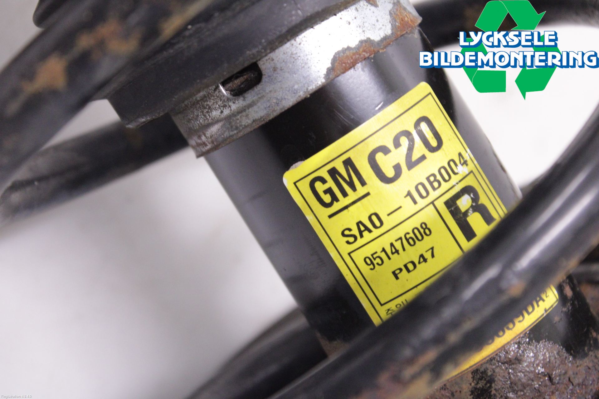 Chevrolet CAPTIVA Fjäderben Fram Höger