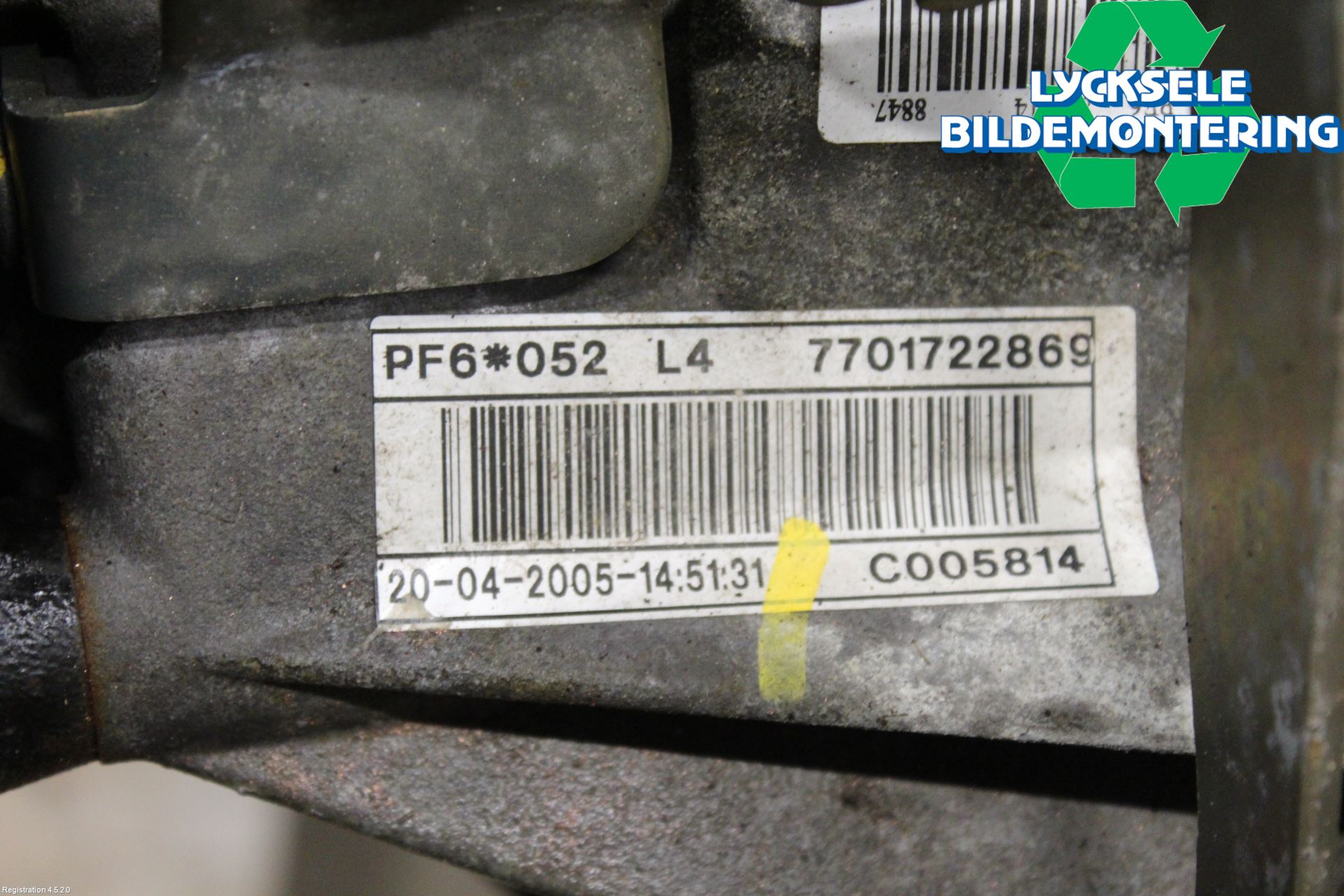 Renault MASTER III  04-10 Växellåda Man 6 Vxl