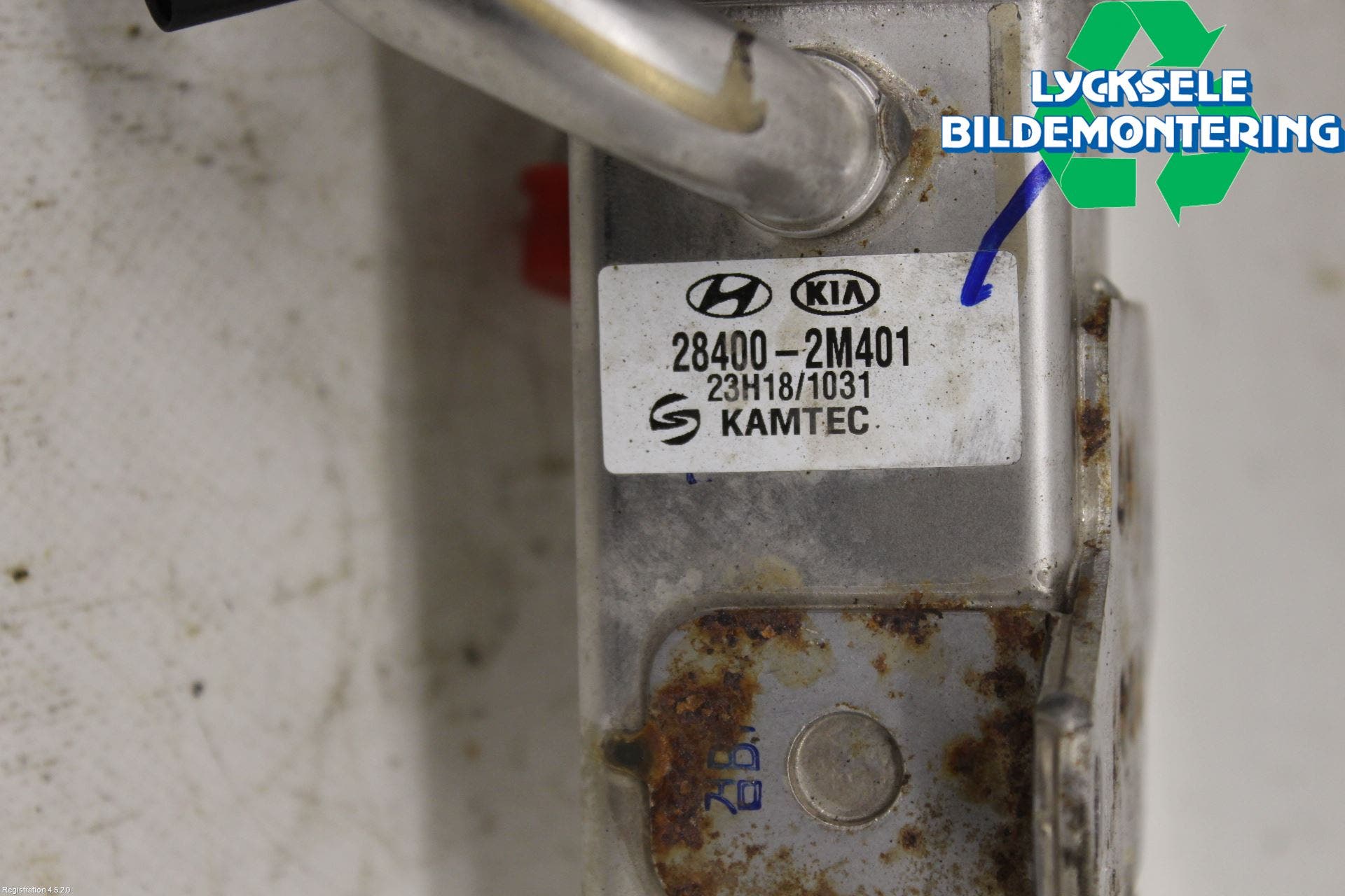 Hyundai TUCSON 05- Avgaskylare