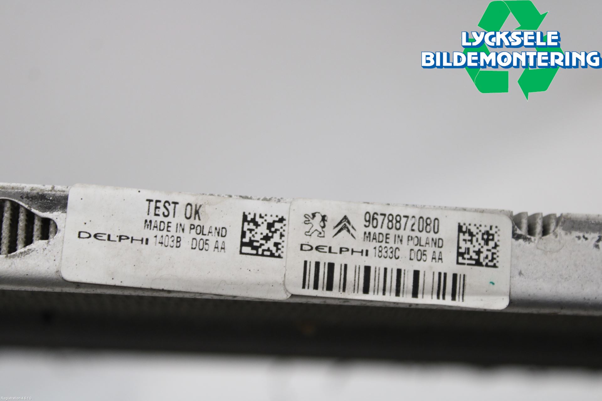 Peugeot 508 11-18 Ac Kondensor-Kylare