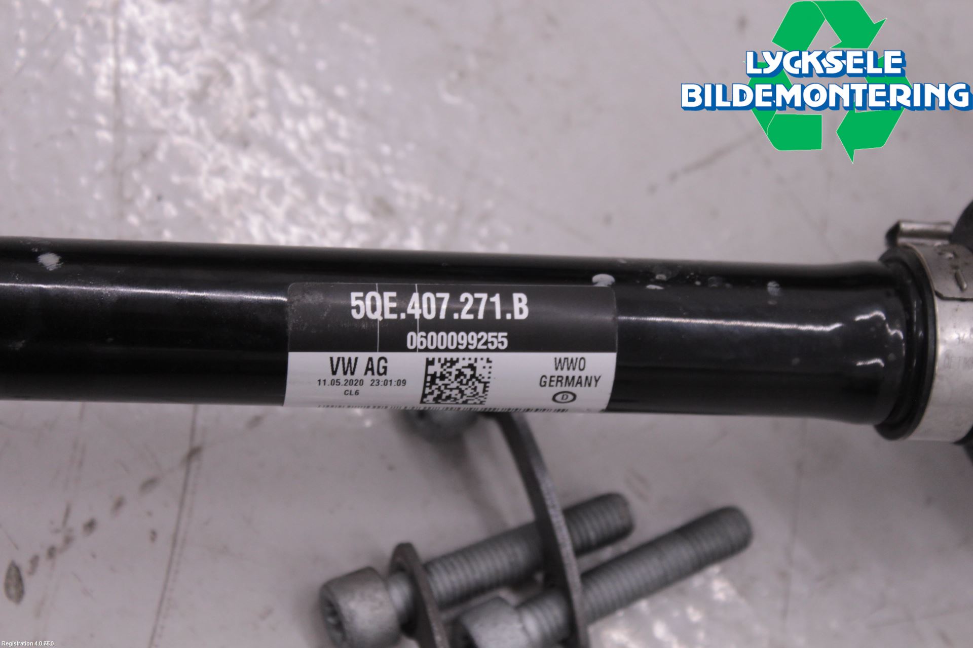 Volkswagen VW GOLF / E-GOLF VII 13-20 Drivaxel Fram Vänster