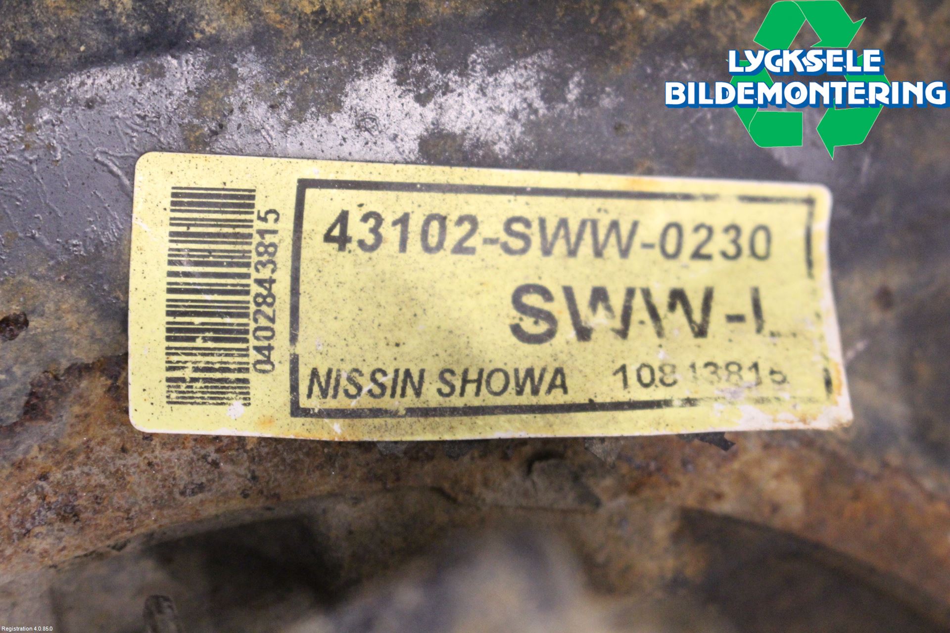 Honda CR-V 07-12 Hjullagerhus Bak Vä