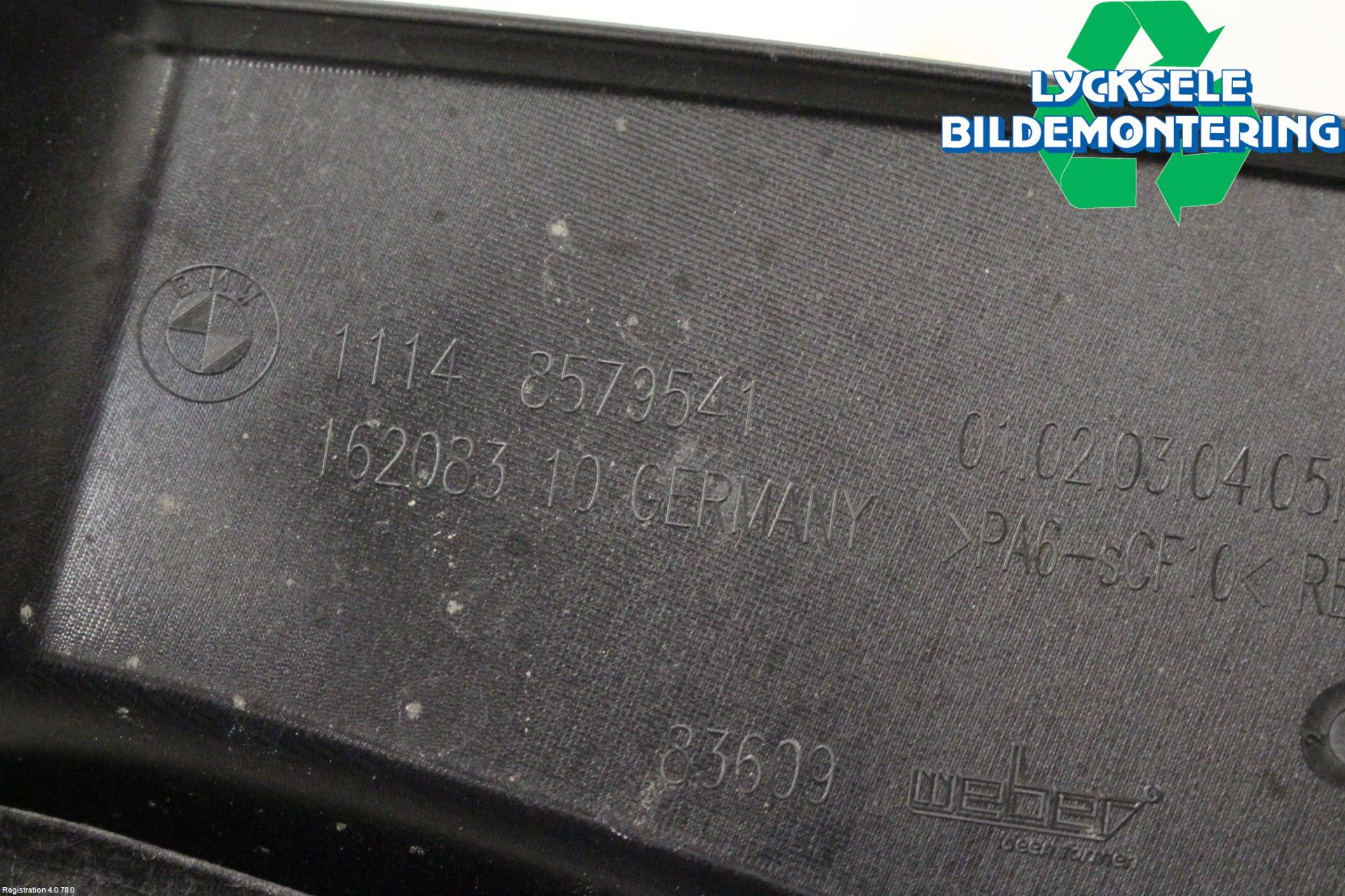 BMW X3 G01 18- Motorkåpa