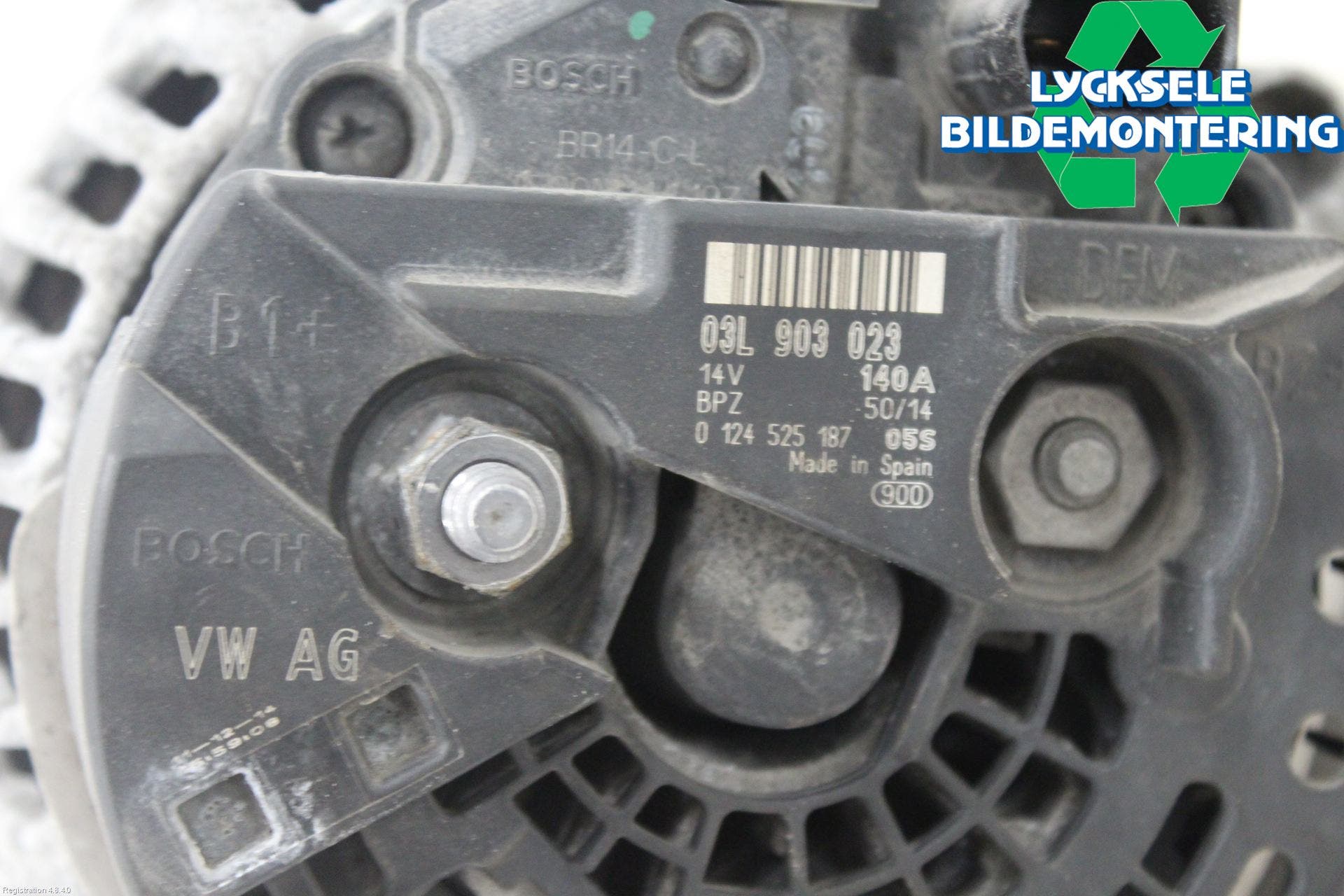 Skoda SUPERB 09-15 Generator