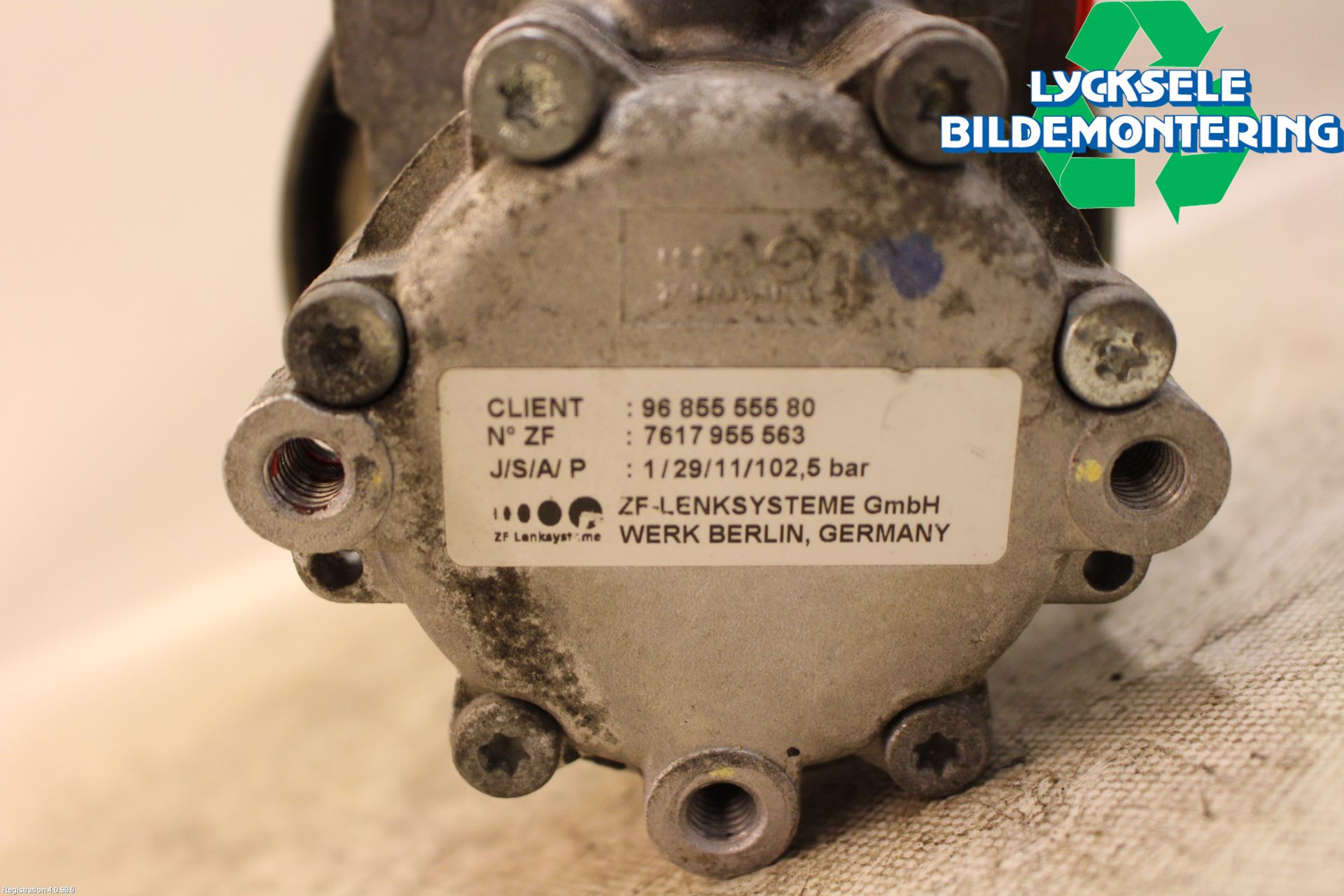 Peugeot PARTNER 08-15 Styrservopump