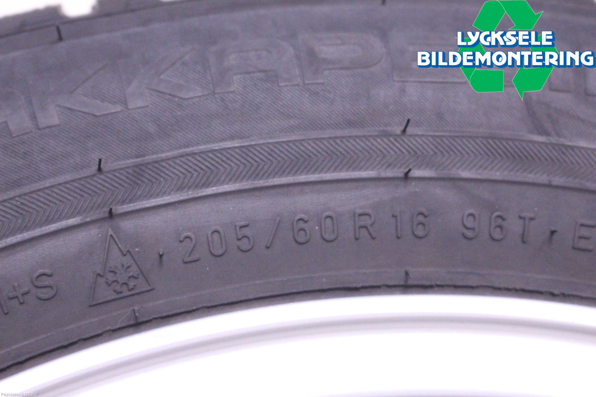 Volvo V70 08-13 Vinterdäck Alumfälg 4St