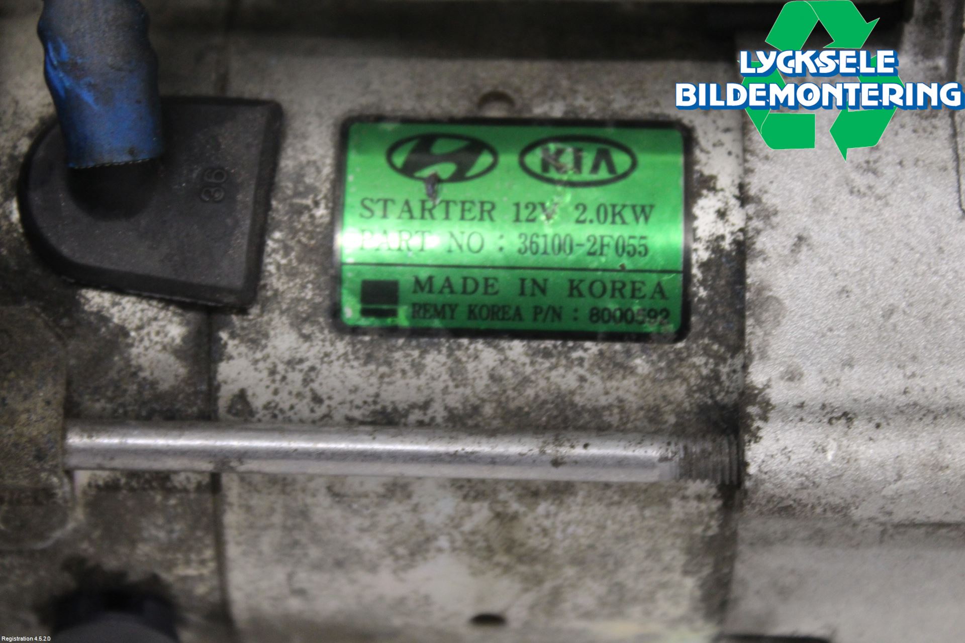 Hyundai ix35 Startmotor Diesel
