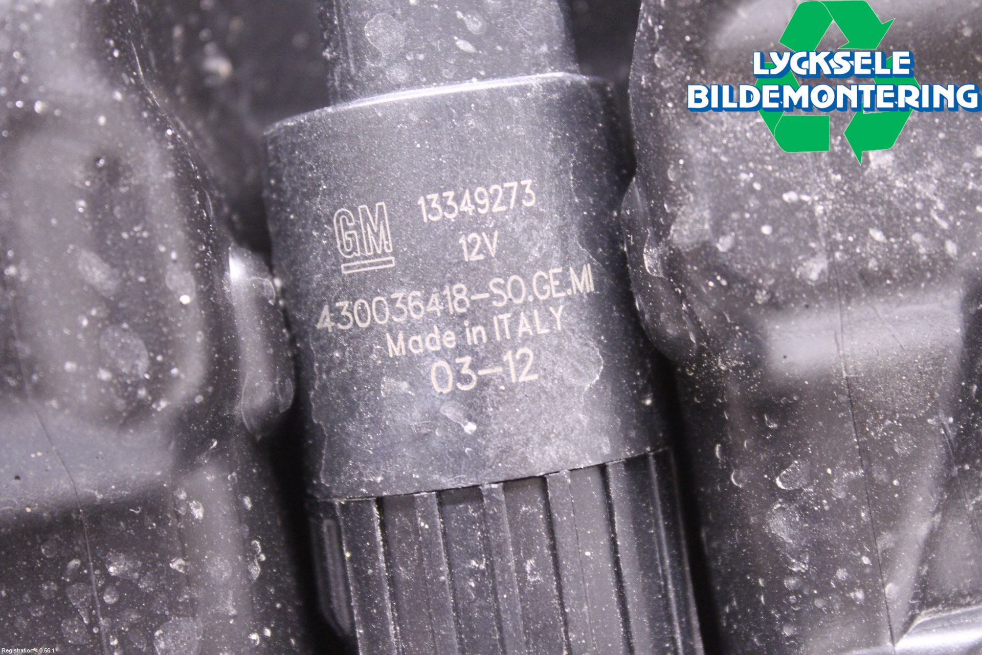 Opel ASTRA J 10-15 Spolartank Vindruta-Strål