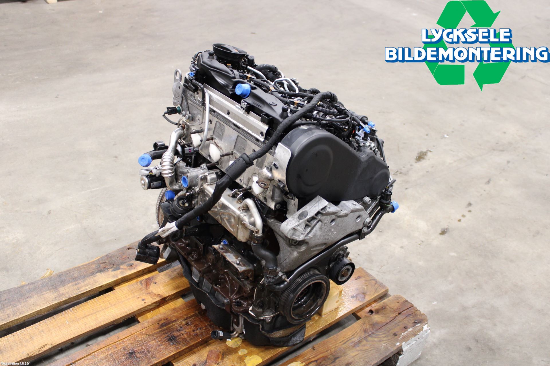 Skoda SUPERB 09-15 Motor Diesel