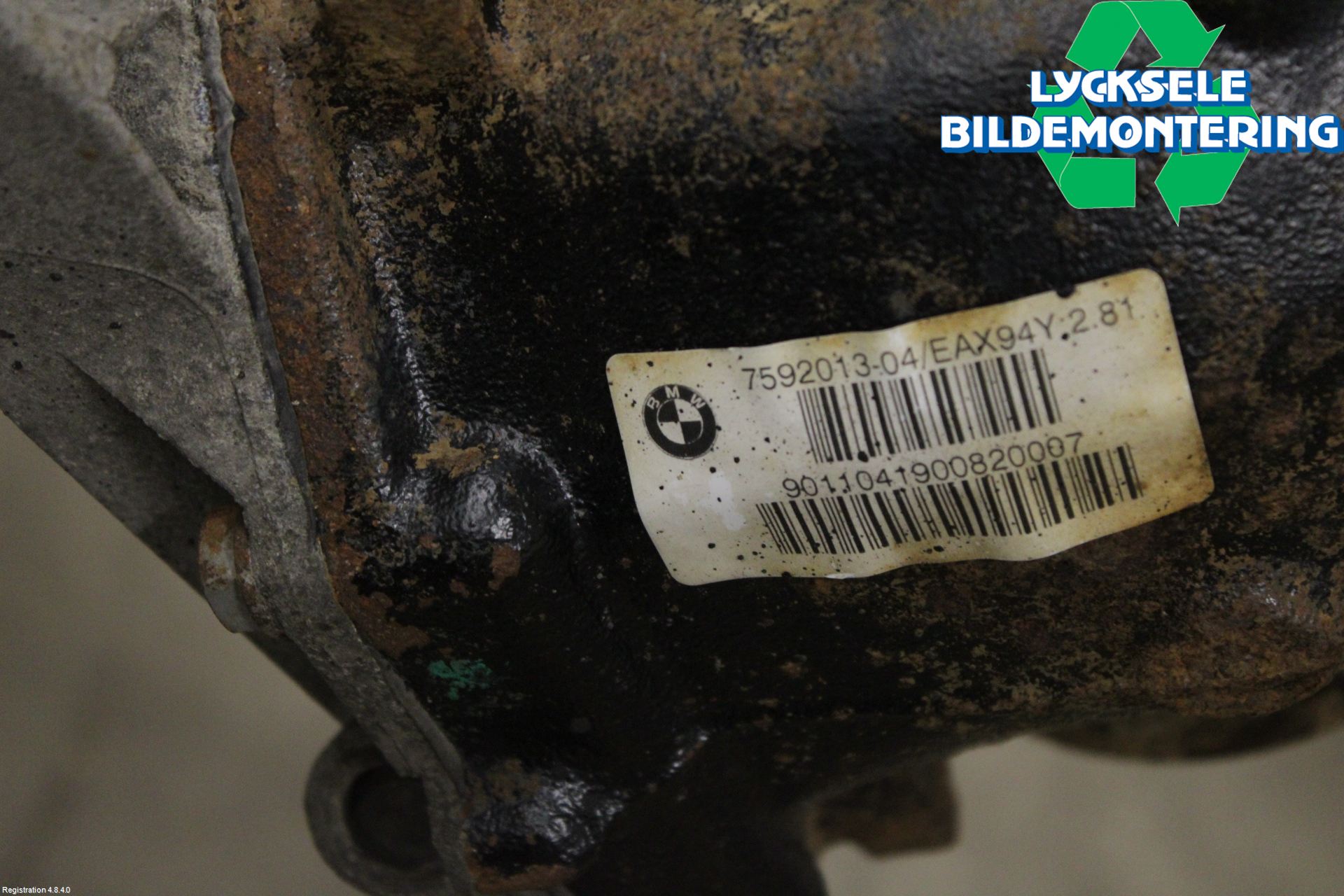 BMW X3 F25 10-17 Bakväxel-Diff