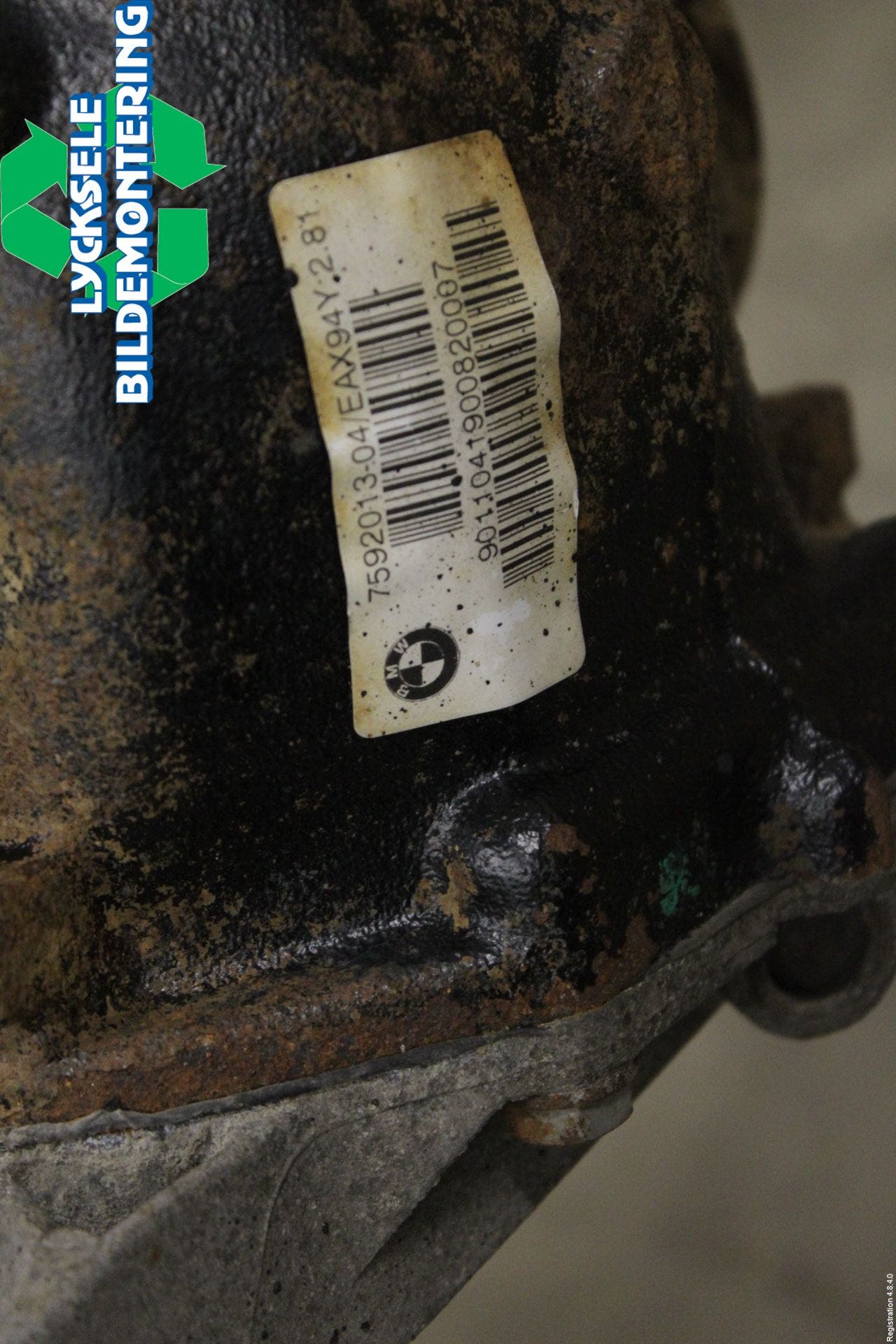 BMW X3 F25 10-17 Bakväxel-Diff