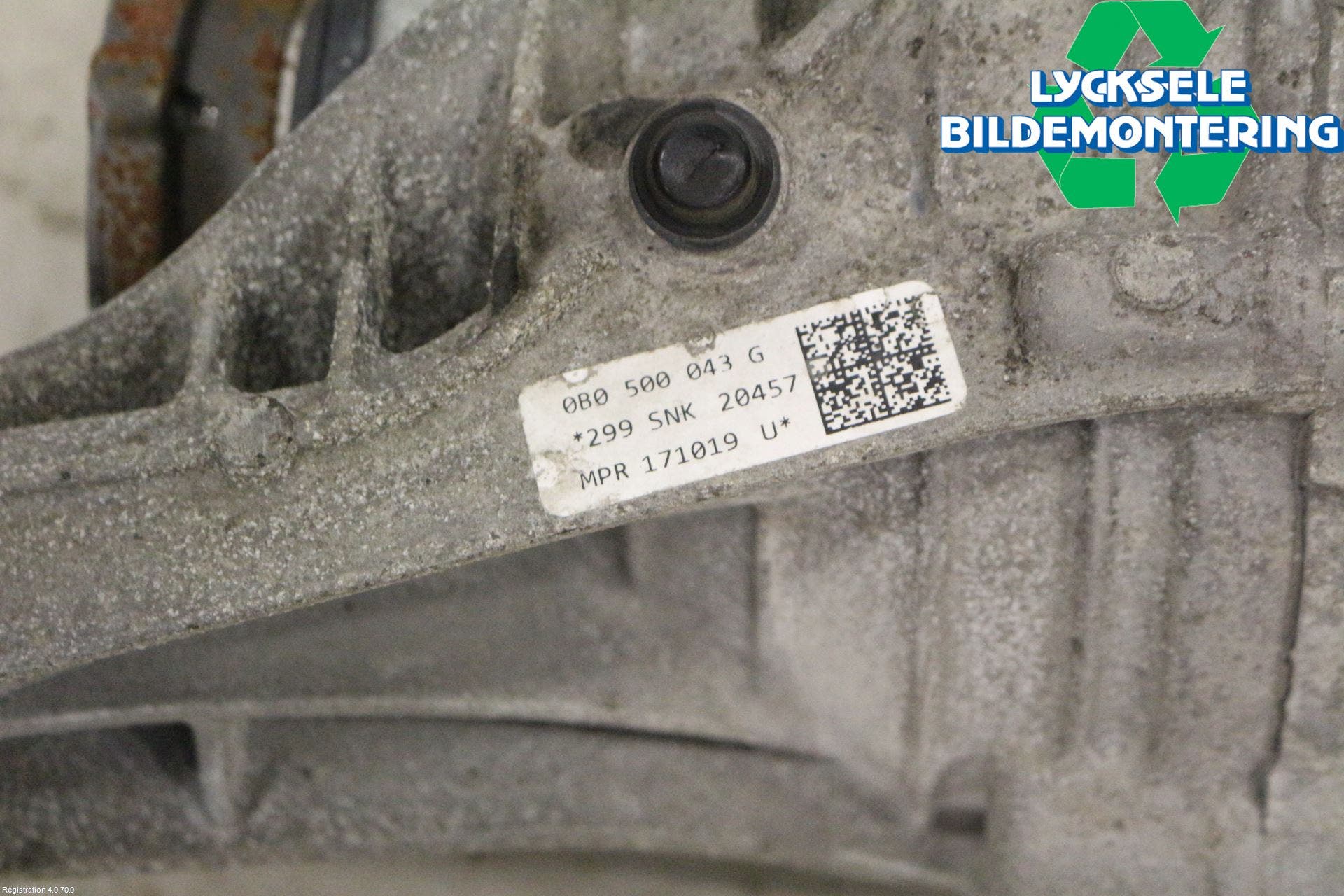 Audi A6 F2/C8 19- Bakväxel-Diff