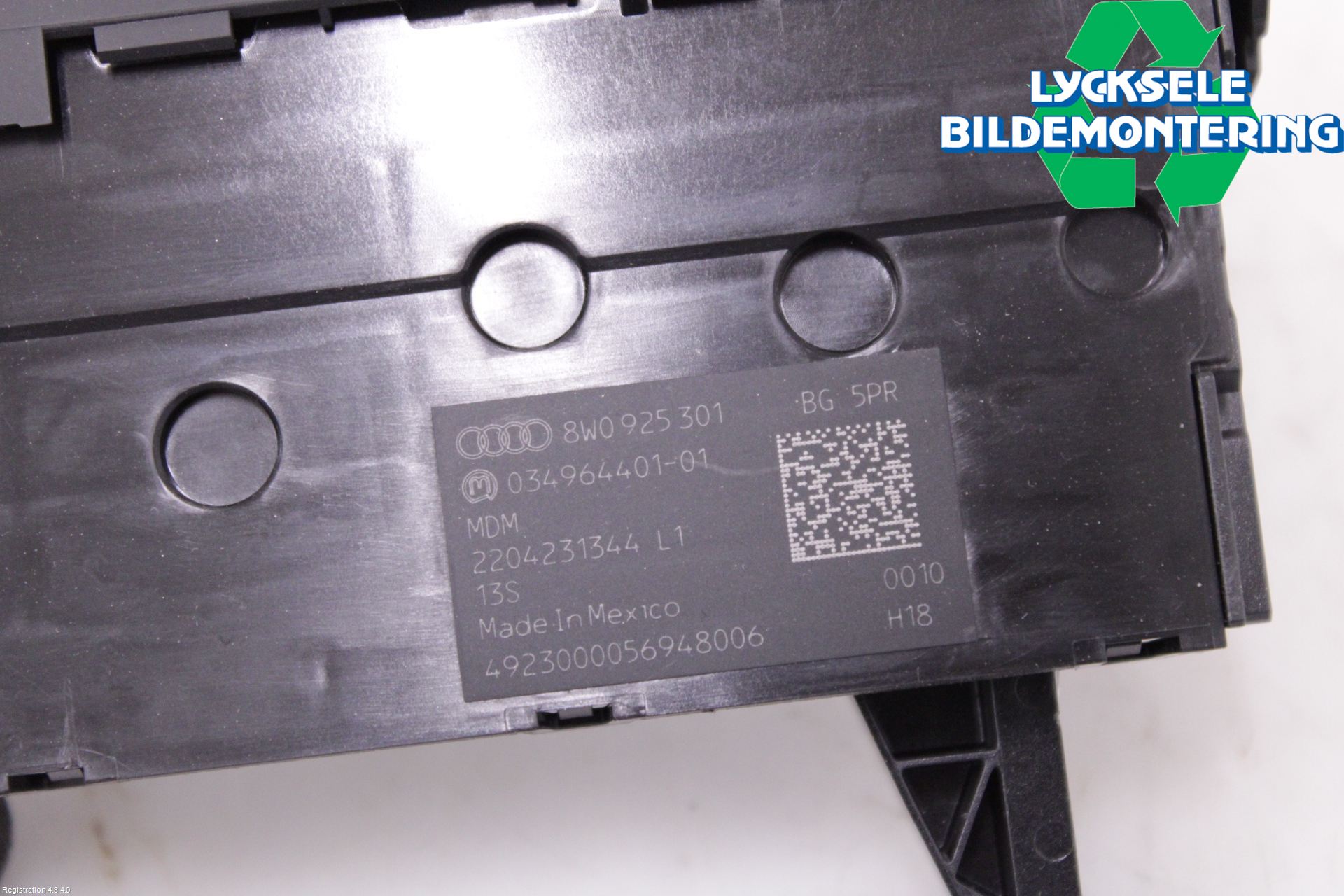 Audi A4/S4 B9 20- Strömställare Multifunktion