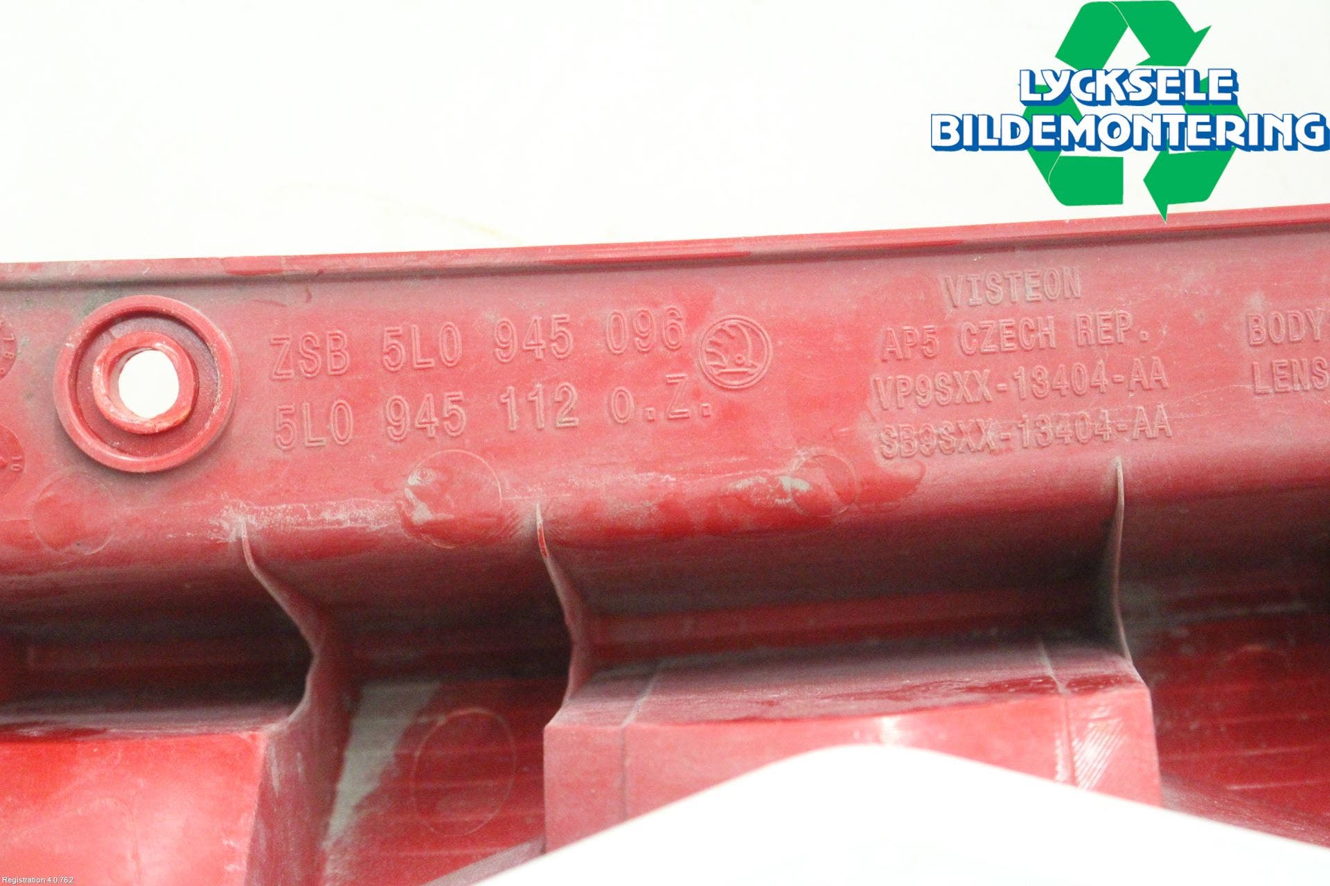 Skoda YETI Bakljus Höger