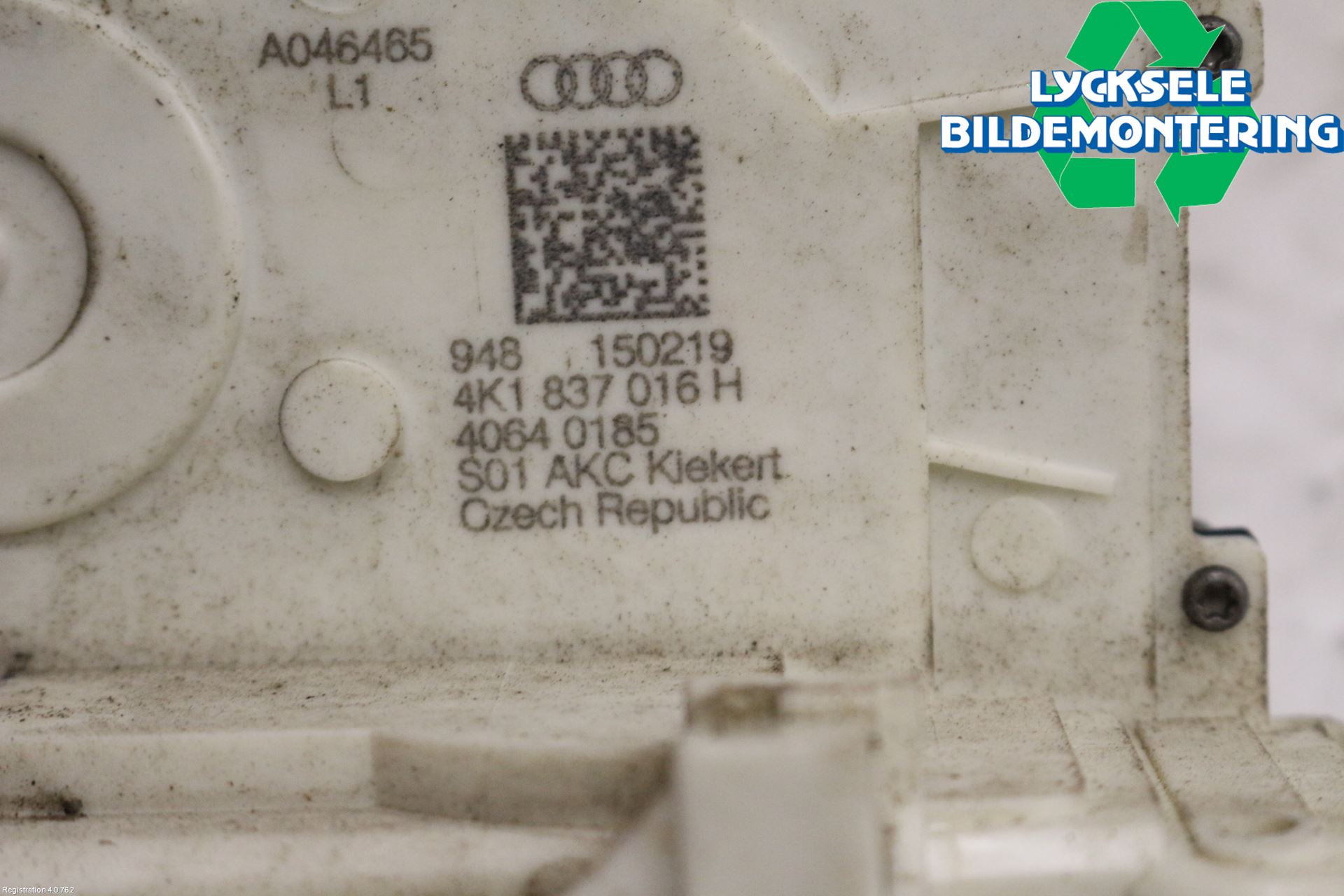 Audi A6 F2/C8 19- Låskista-Dörrlås