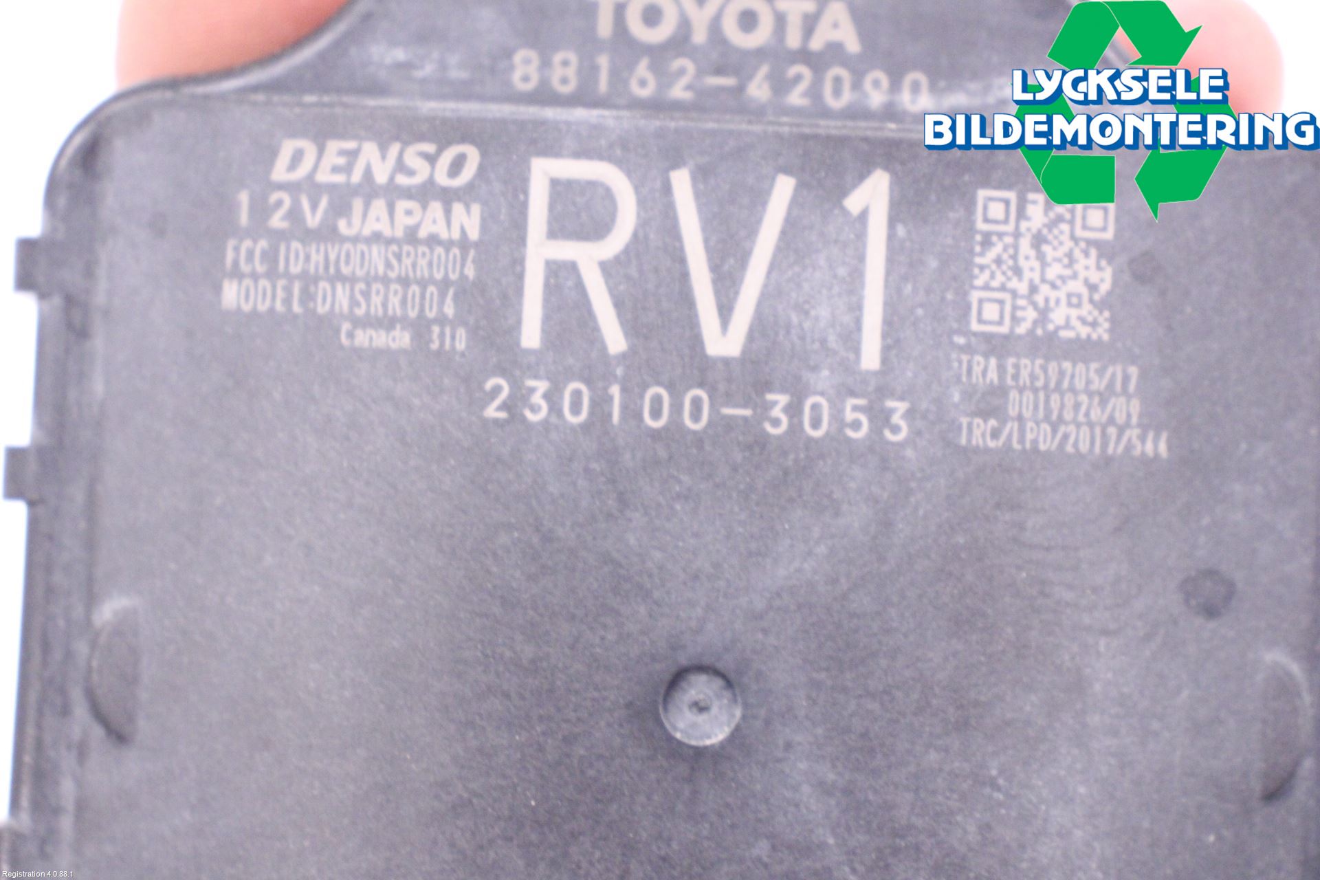 Toyota RAV4 19- Sensor Aktivt Kollisionsskydd