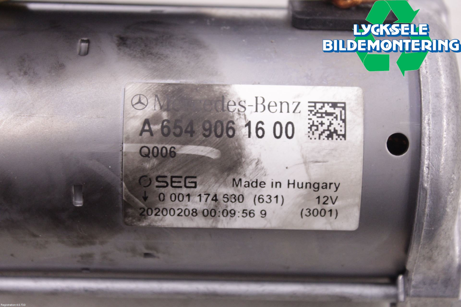 Mercedes-Benz MB C-KLASS (W205) 14-21 Startmotor Diesel