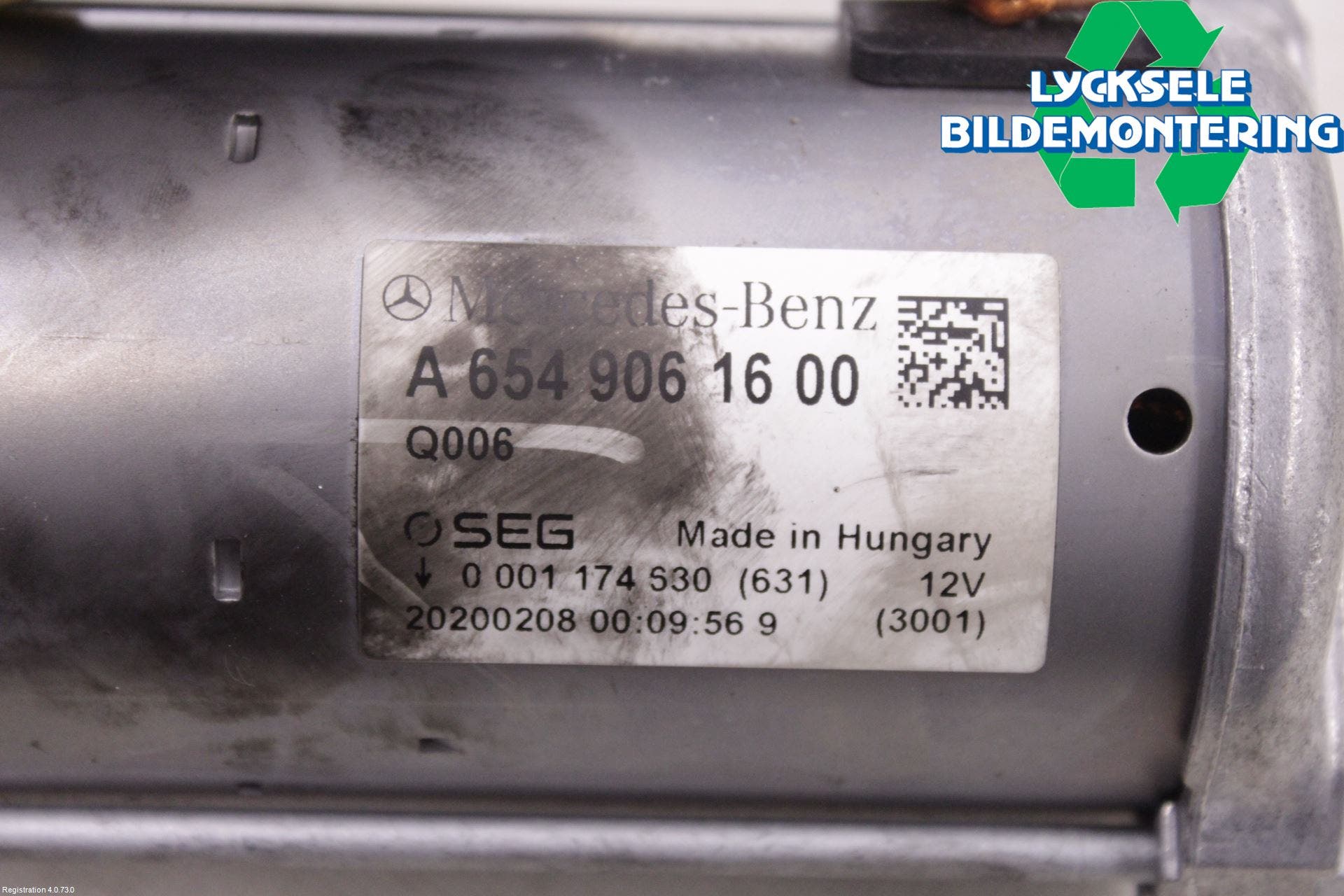 Mercedes-Benz MB C-KLASS (W205) 14-21 Startmotor Diesel