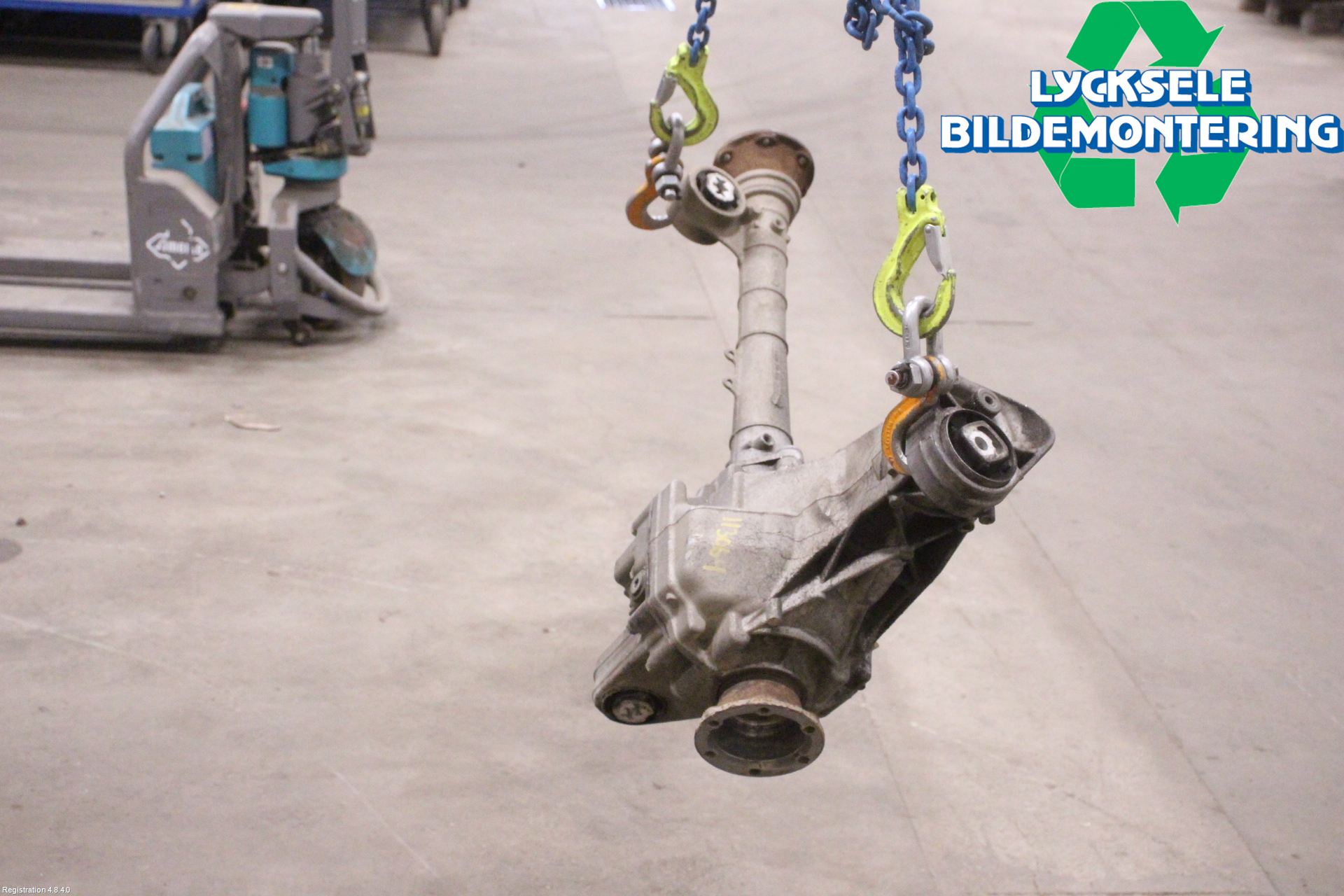 Volkswagen VW AMAROK 2H 10-22 Framvagn Diffrential