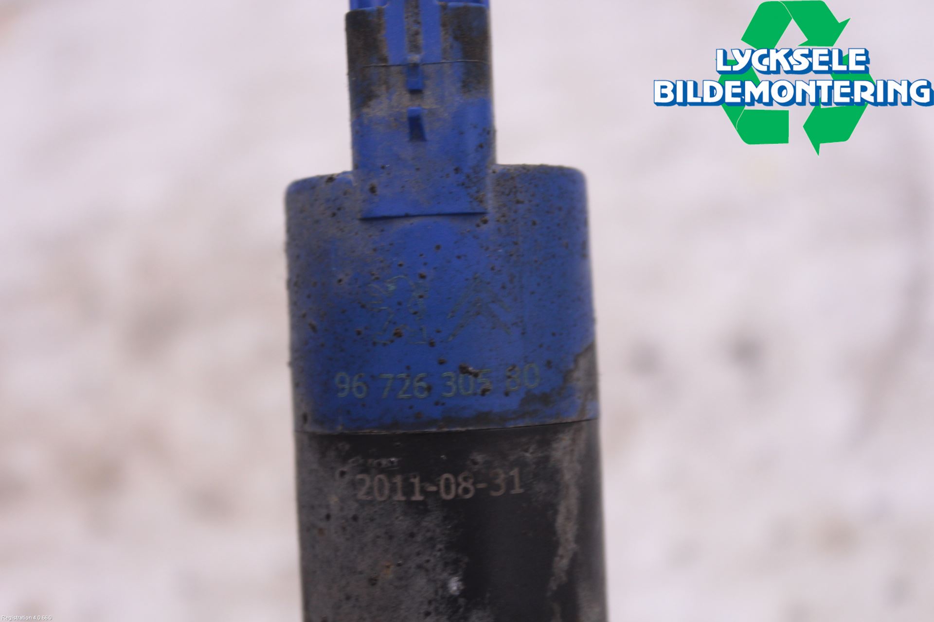 Peugeot 508 11-18 Spolarpump Högtryck