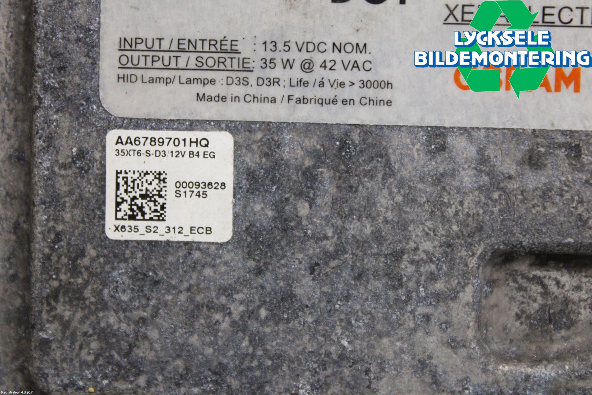 Kia OPTIMA 16-20 Styrenhet Strålkastare