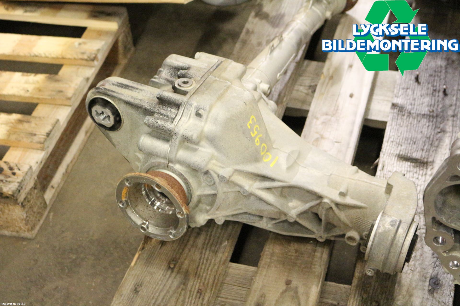 Volkswagen VW AMAROK 2H 10-22 Framvagn Diffrential