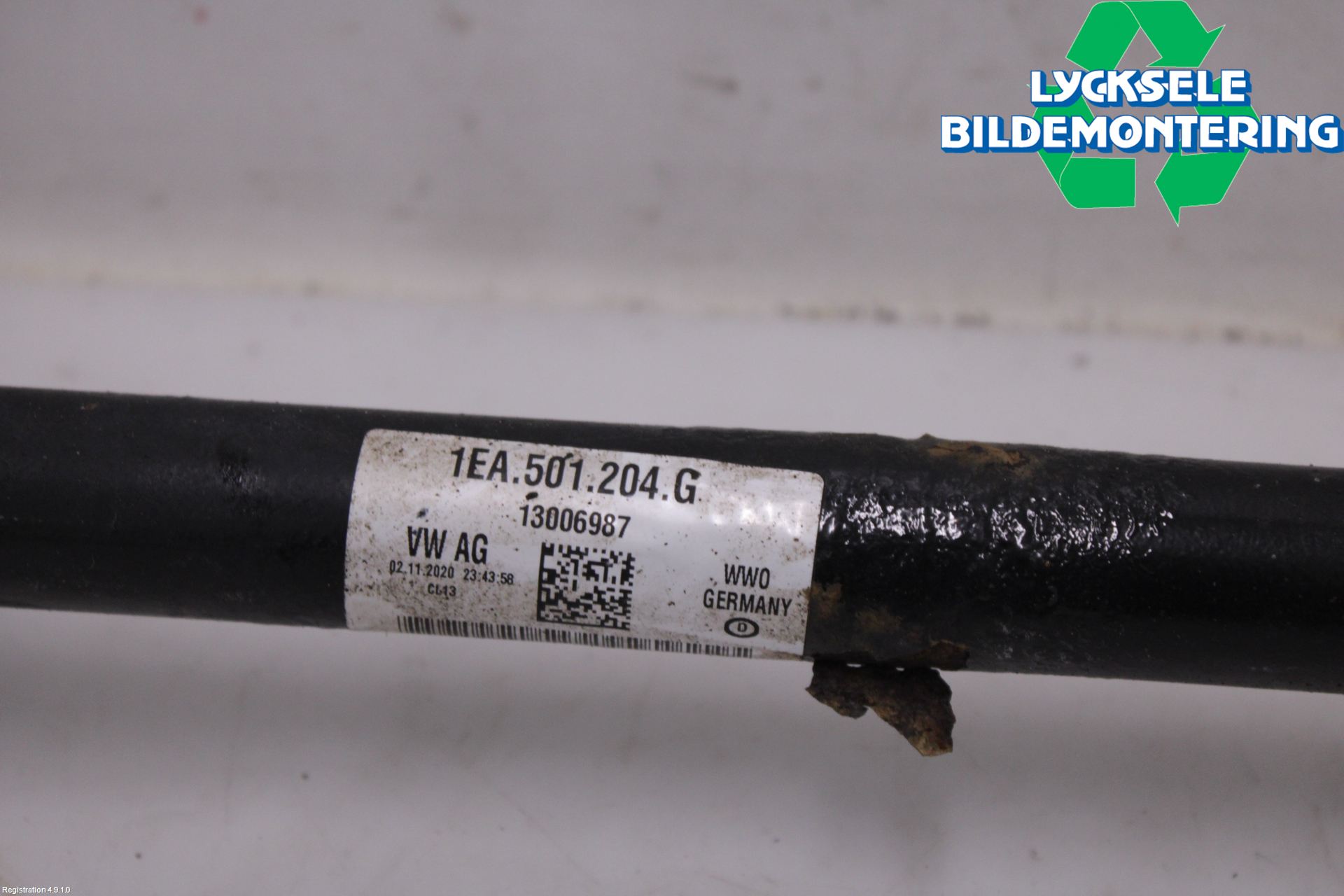 Volkswagen VW ID.3 21- Drivaxel Bak Höger